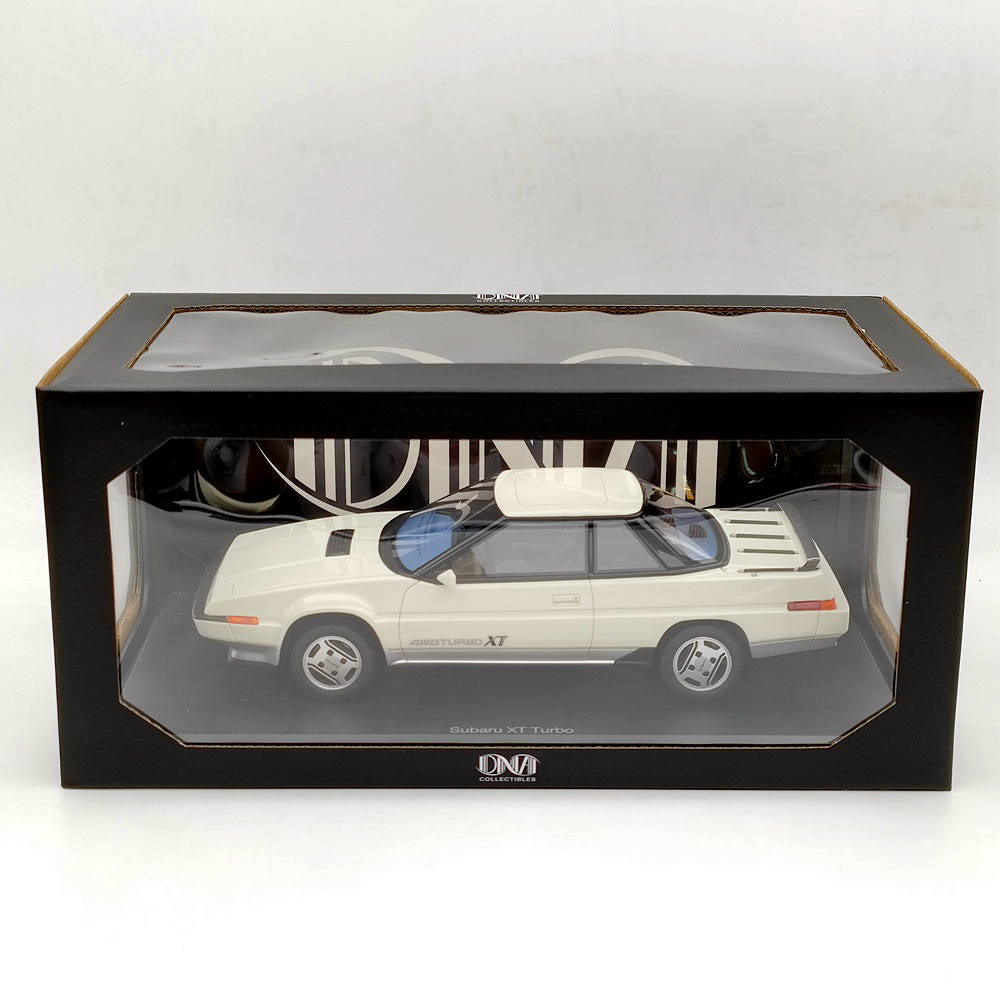 DNA Collectibles 1/18 Subaru XT Turbo 4WD 1985 DNA000082 Resin Model Car White Toy Gift