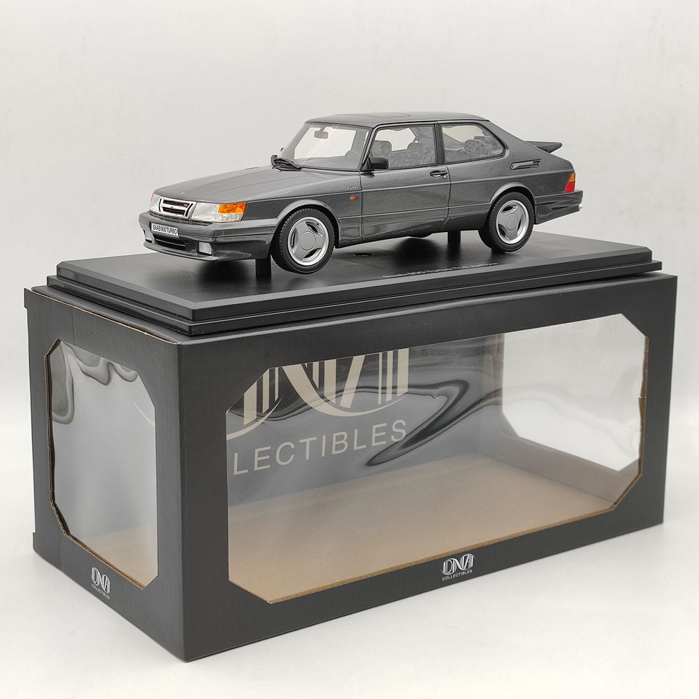 DNA Collectibles 1/18 Saab 900 Turbo T16 Airflow Grey DNA000113 Resin Model Car Toys Gift