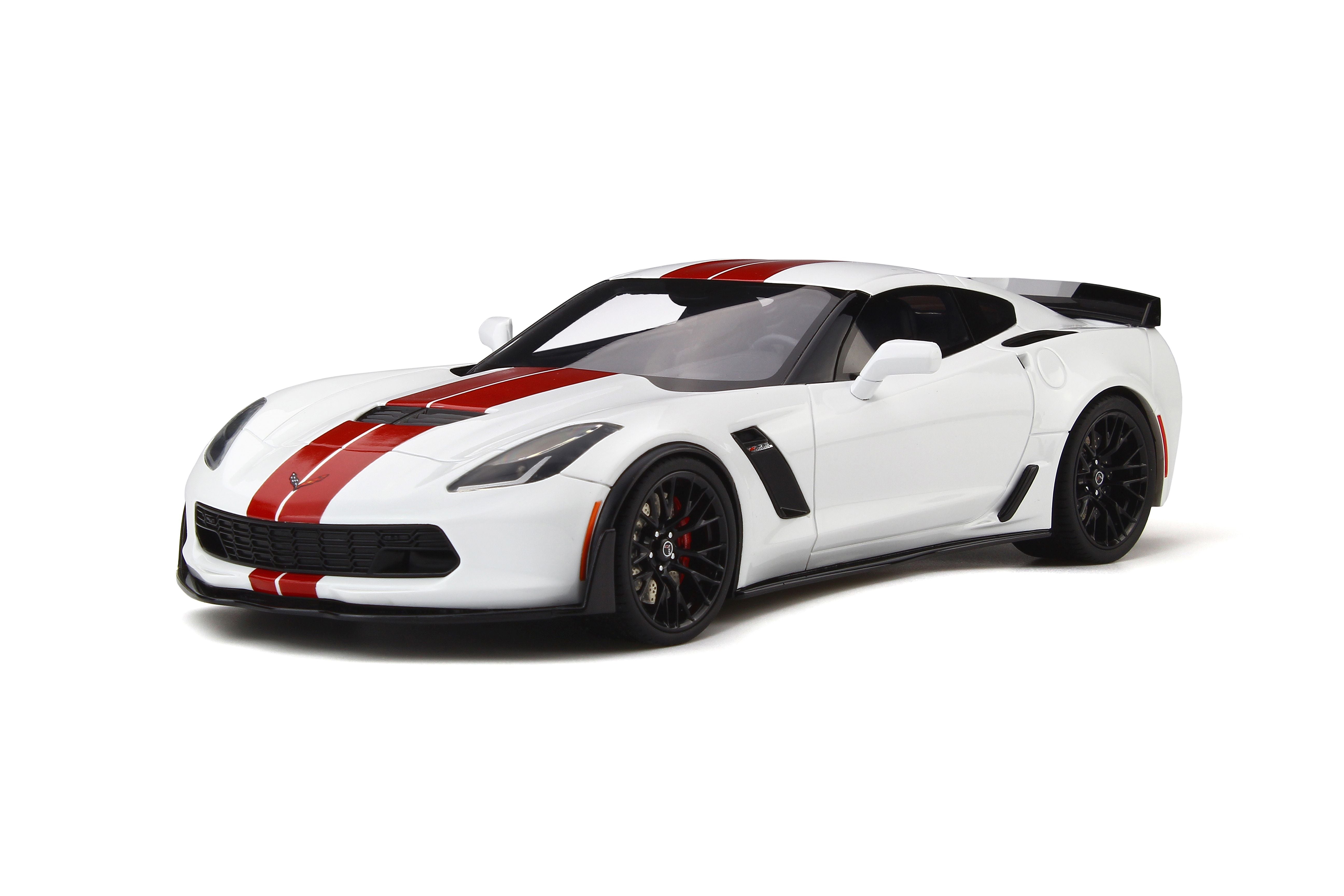 GT Spirit 1:18 2017 Chevrolet Corvette C7 Z06 Arctic White GT214