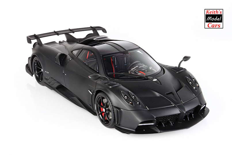 [1/18 Scale] Pagani Imola in Matte Black by BBR Models
