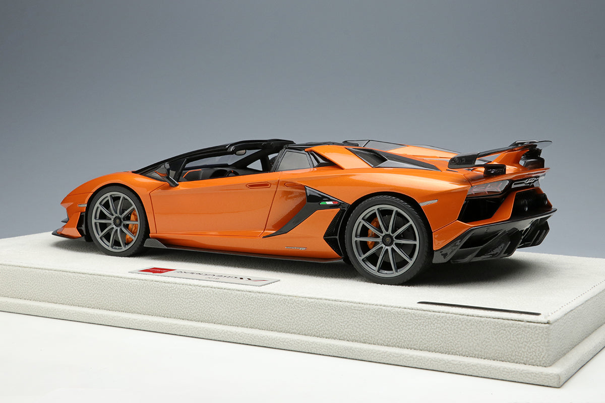 Lamborghini Aventador SVJ Roadster - Arancio Atlas - 1:18