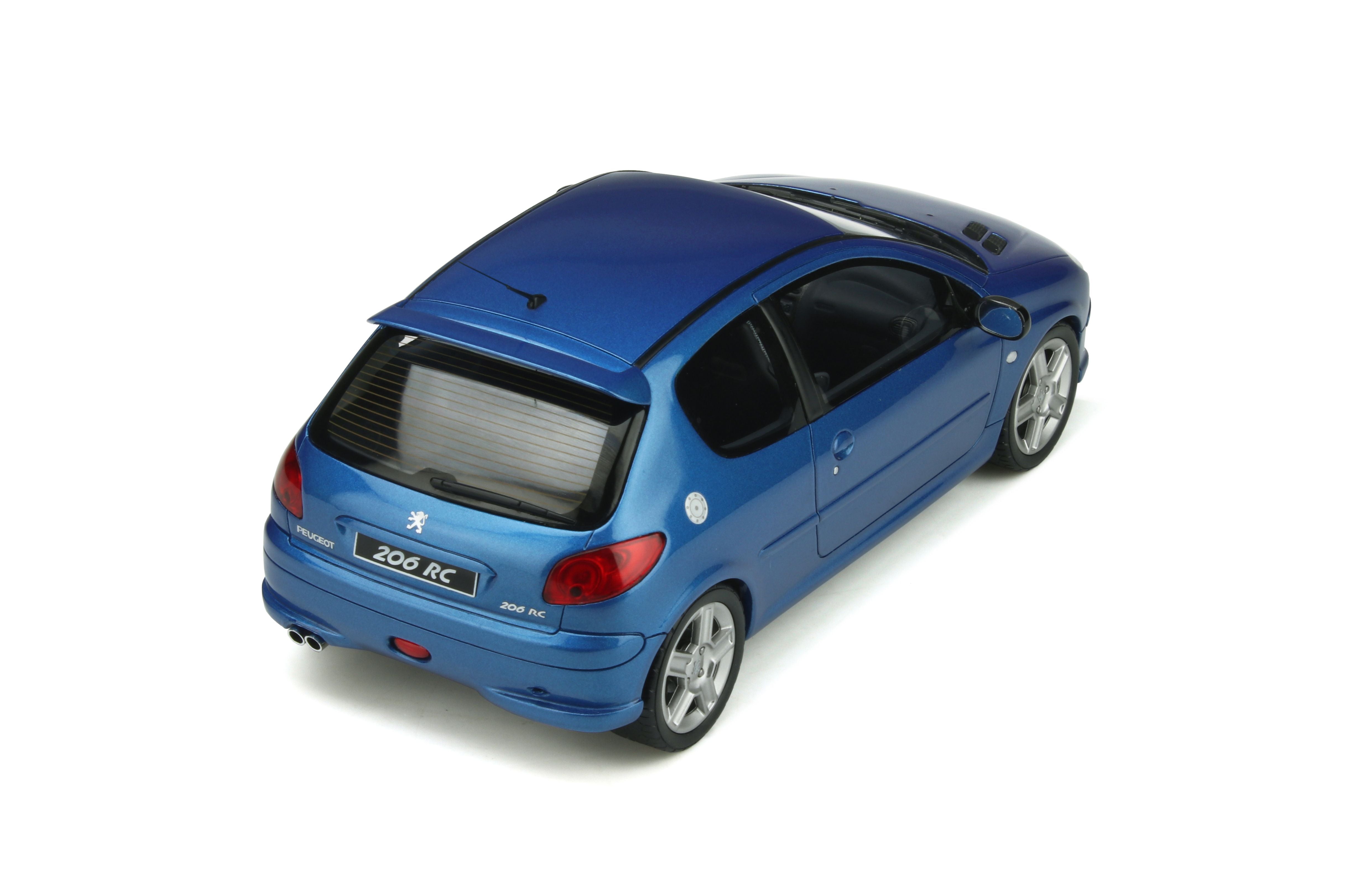 OTTO 1:18 Peugeot 206 RC Blue OT917