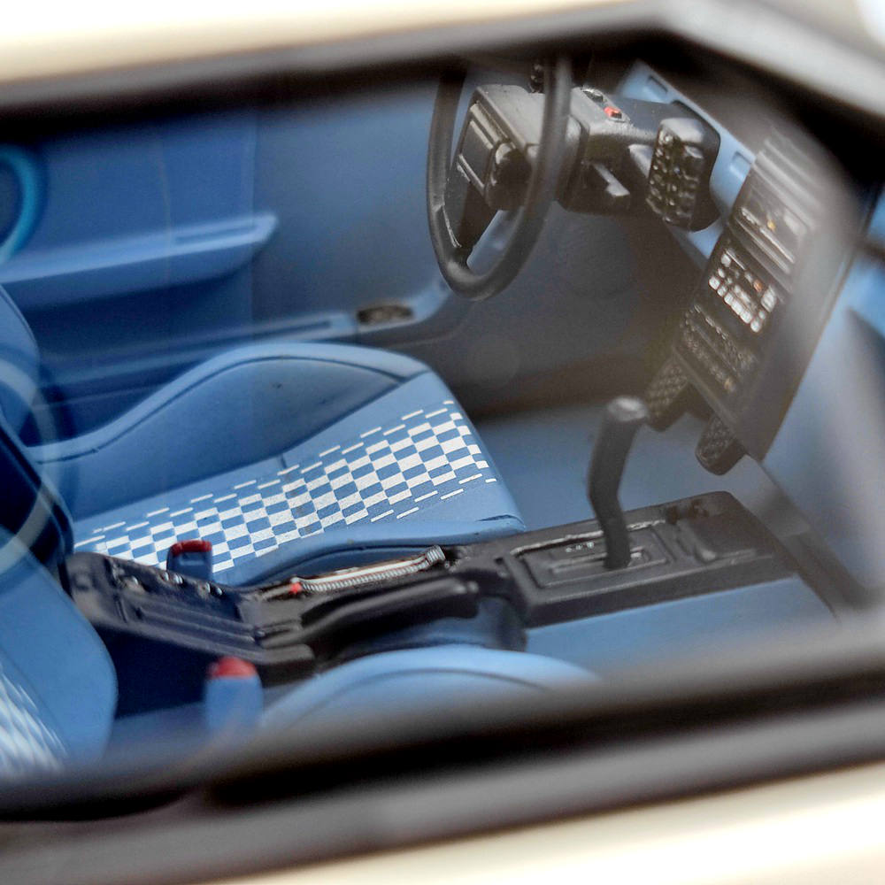 DNA Collectibles 1/18 Subaru XT Turbo 4WD 1985 DNA000082 Resin Model Car White Toy Gift