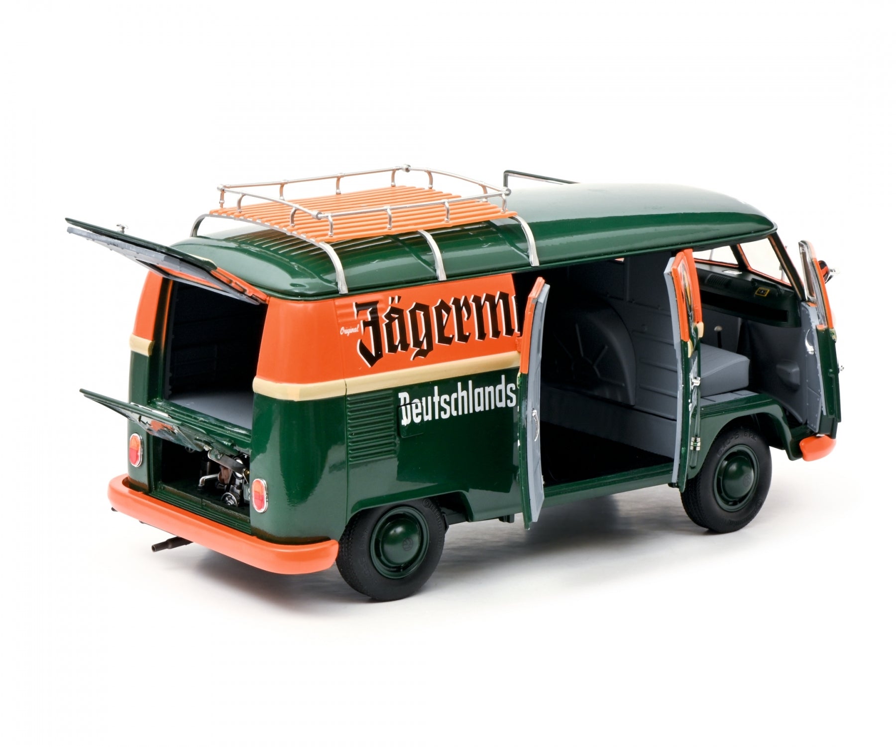 Schuco 1:18 Volkswagen T1B Jagermeister 450026900