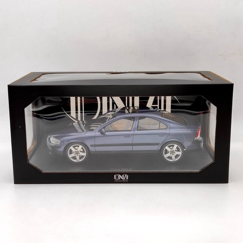 DNA Collectibles 1/18 Volvo S60 R 2003 DNA000134 Resin Model Car Limited Blue Toy Gift
