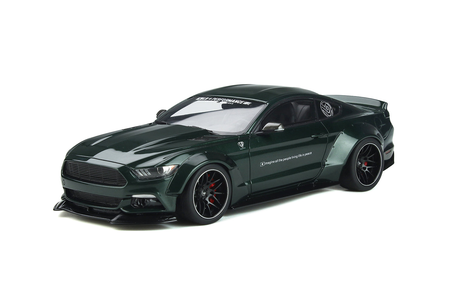 GT Spirit 1:18 2020 Ford Mustang Shelby Gt500 LB Works Dark Highland Green GT838