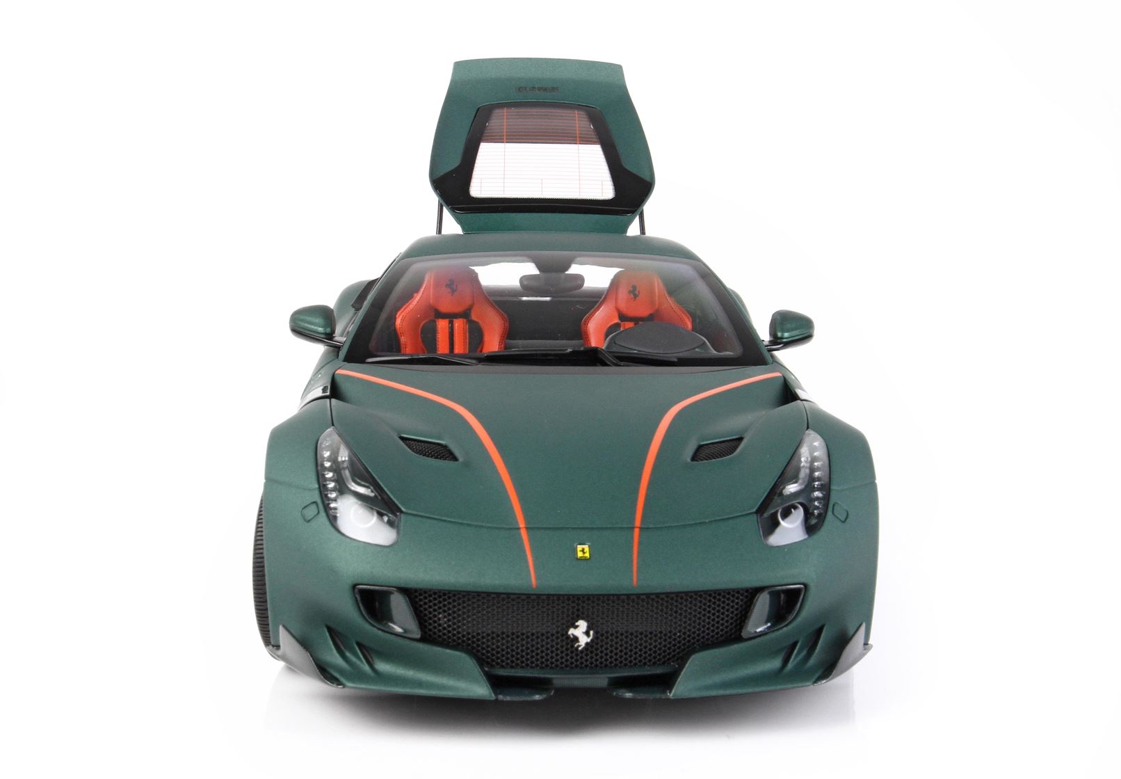 Ferrari F12 tdf - matte green open parts - 1:18