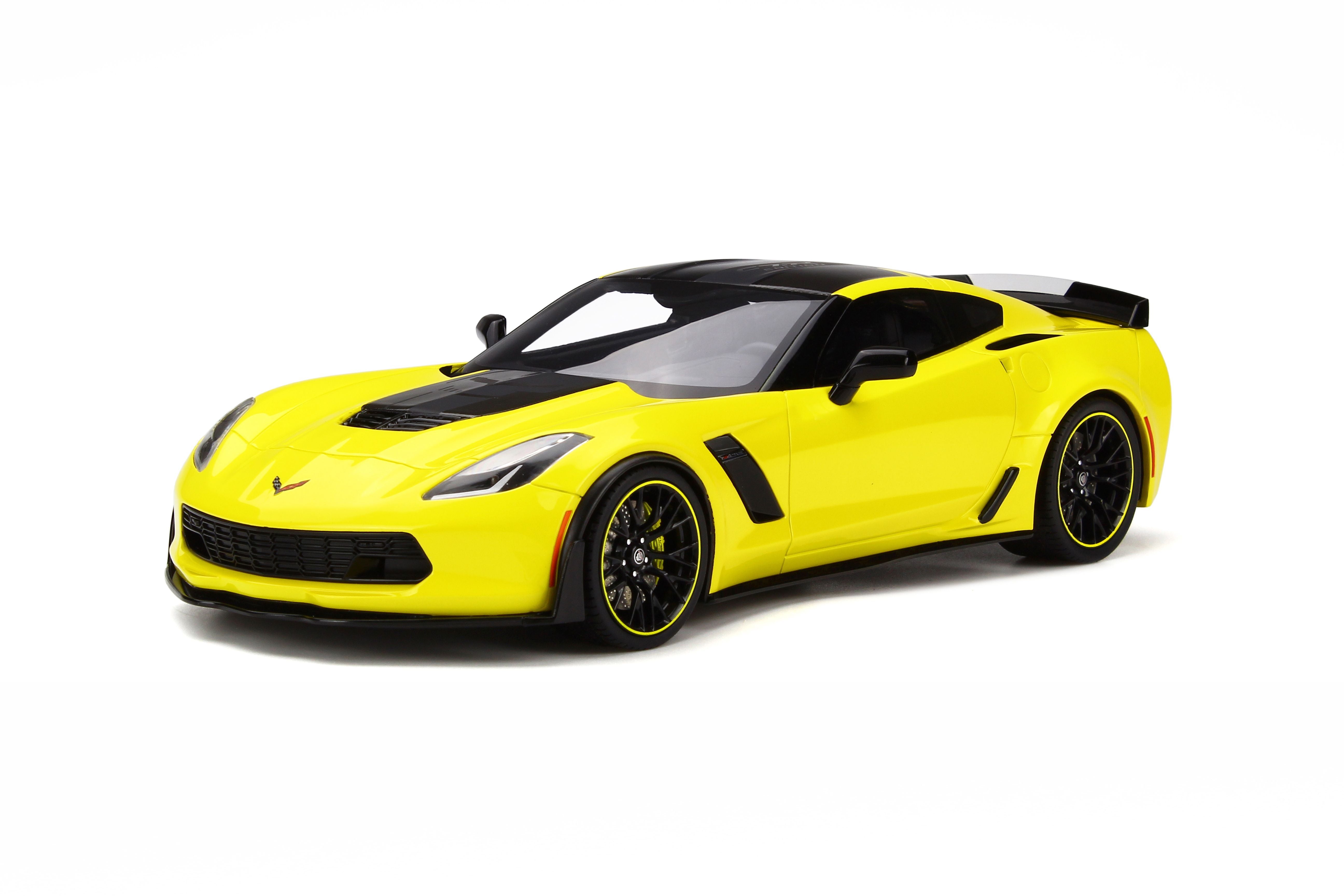 GT Spirit 1:18 2016 Chevrolet Corvette Z06 C7-R Yellow GT171