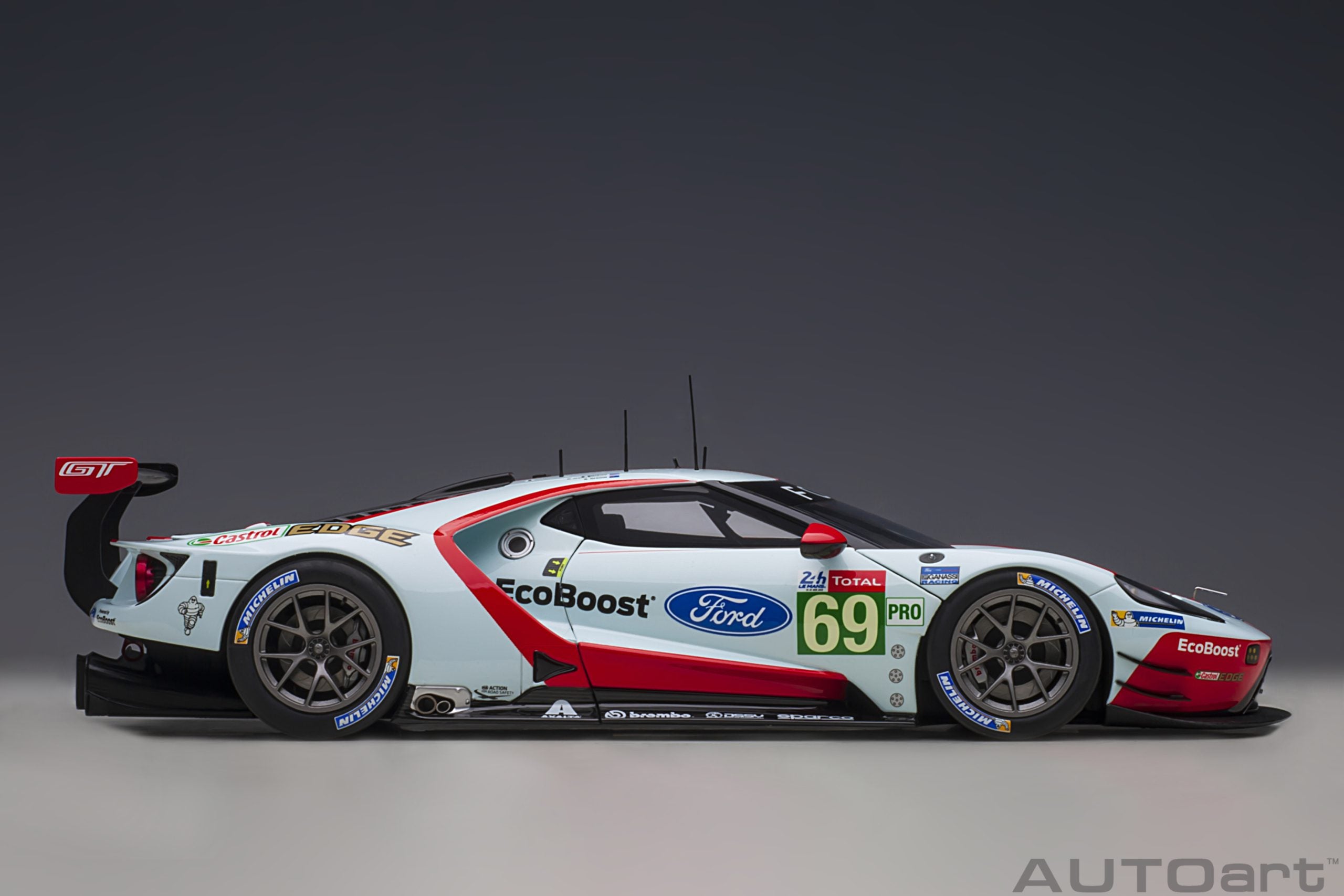 AUTOart 1:18 Ford GT GTE Pro Le Mans 24h 2019 R.Briscoe/R.Westbrook/S.Dixon #69 81913