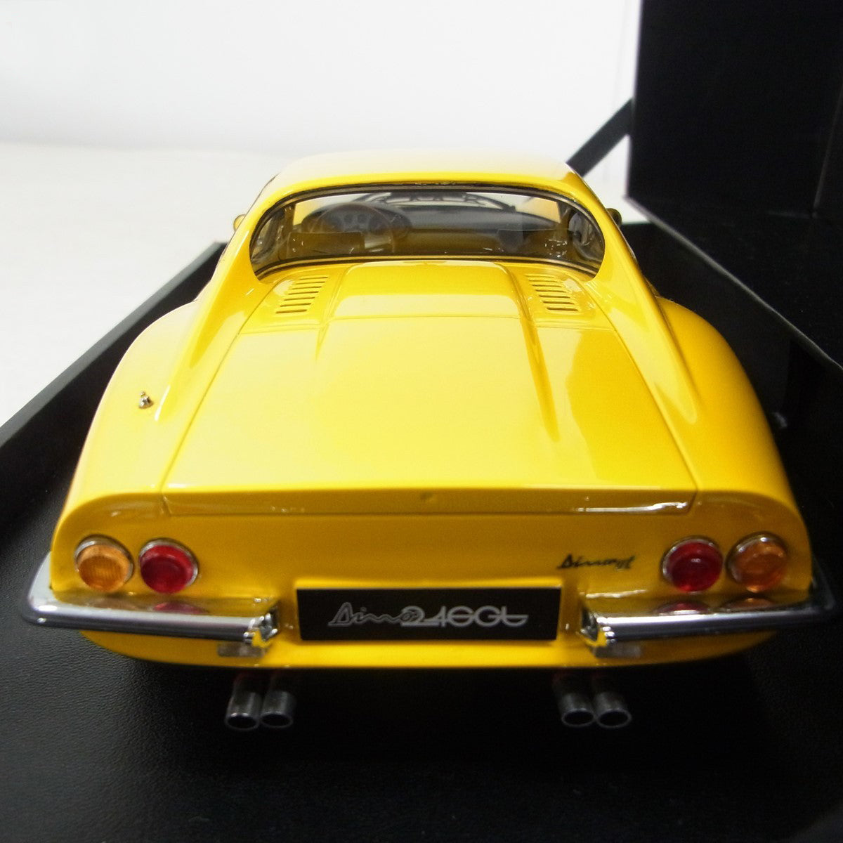 Kyosho 1:18 Ferrari Dino 246 GT Type L Yellow PMK1804Y
