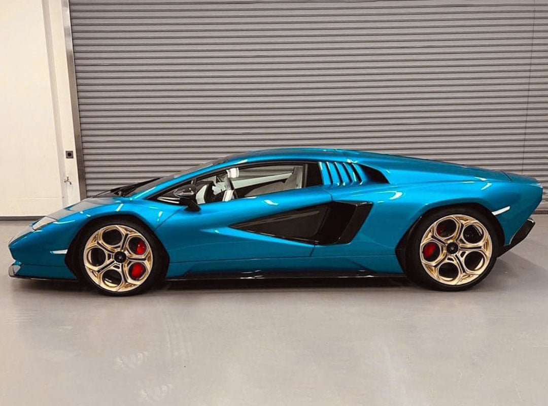 Lamborghini Countach LPI 800-4 - Blu Uranus LE49 - 1:18