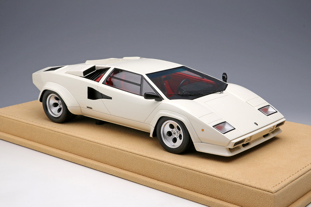 Lamborghini Countach LP5000QV 1985 - white - 1:18