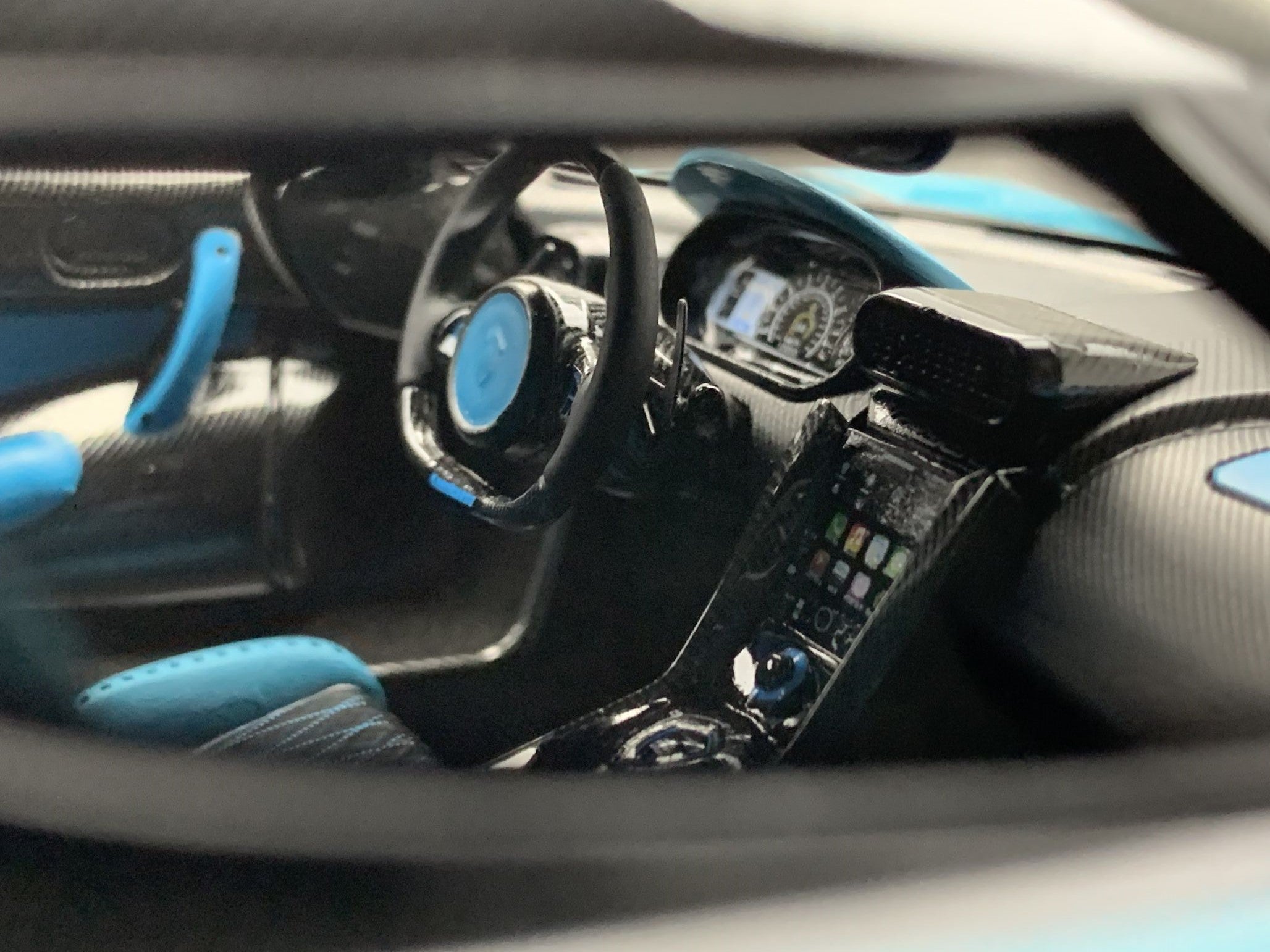 Frontiart 1:18 Koenigsegg Regera Peacock blue F079-159