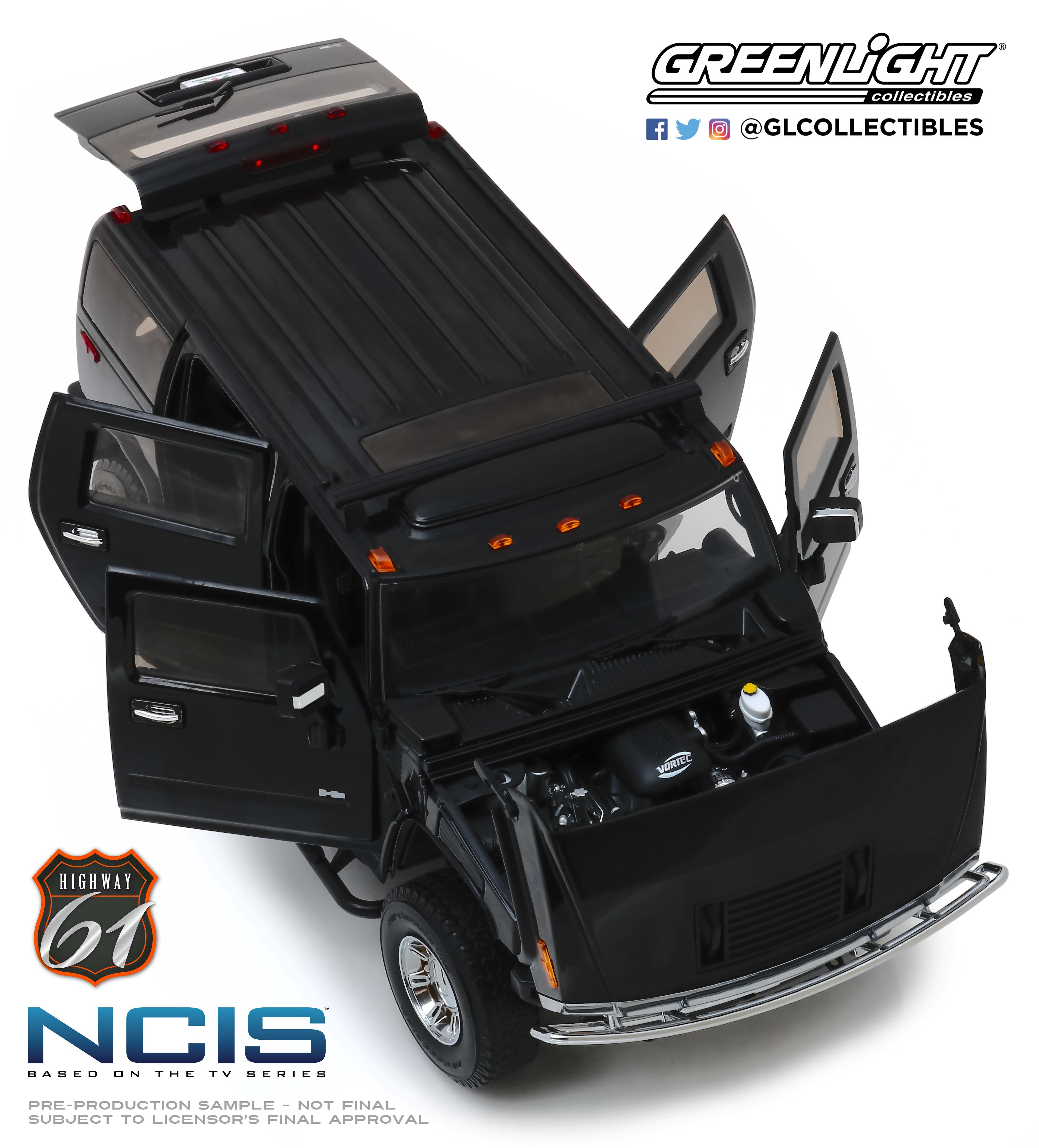 Highway 61 1:18 NCIS (2003-18 TV Series) - 2006 Hummer H2 HWY-18013