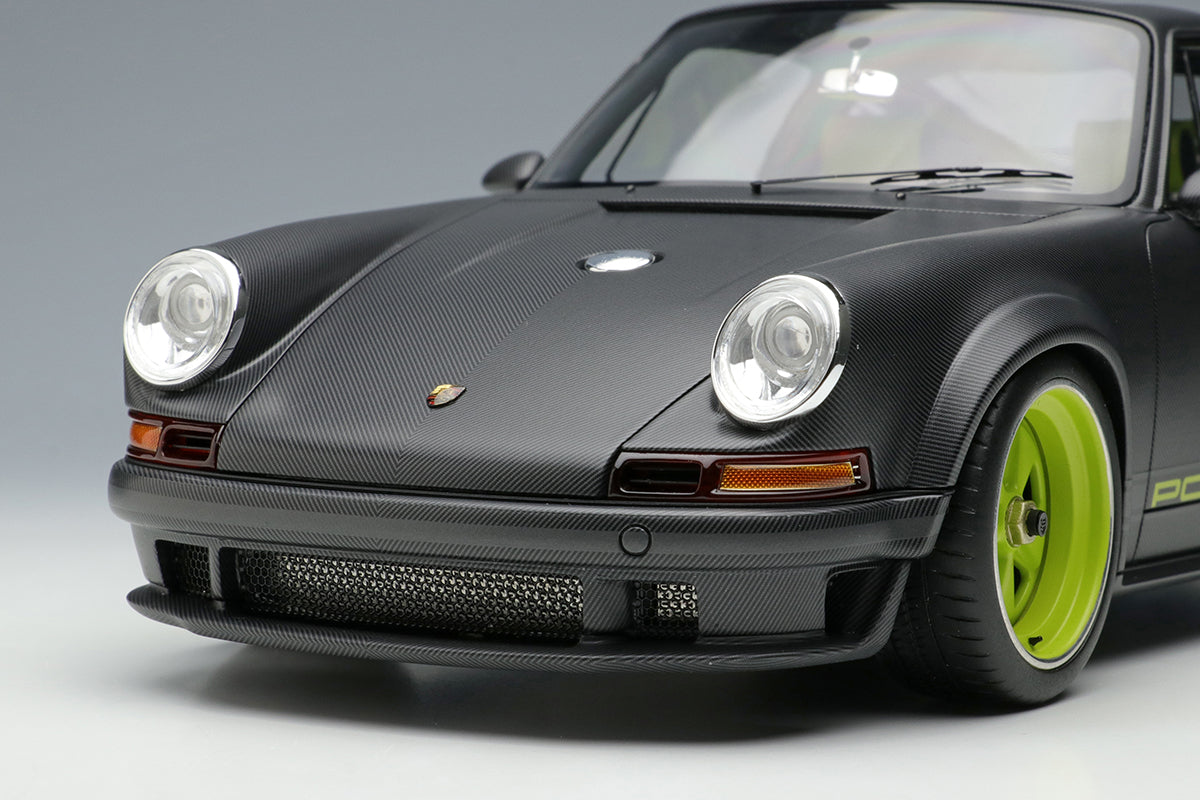 *PREORDER* Make Up Co., Ltd / Eidolon 1:18 Porsche Singer 911 DLS 2022 Matte Visible Carbon