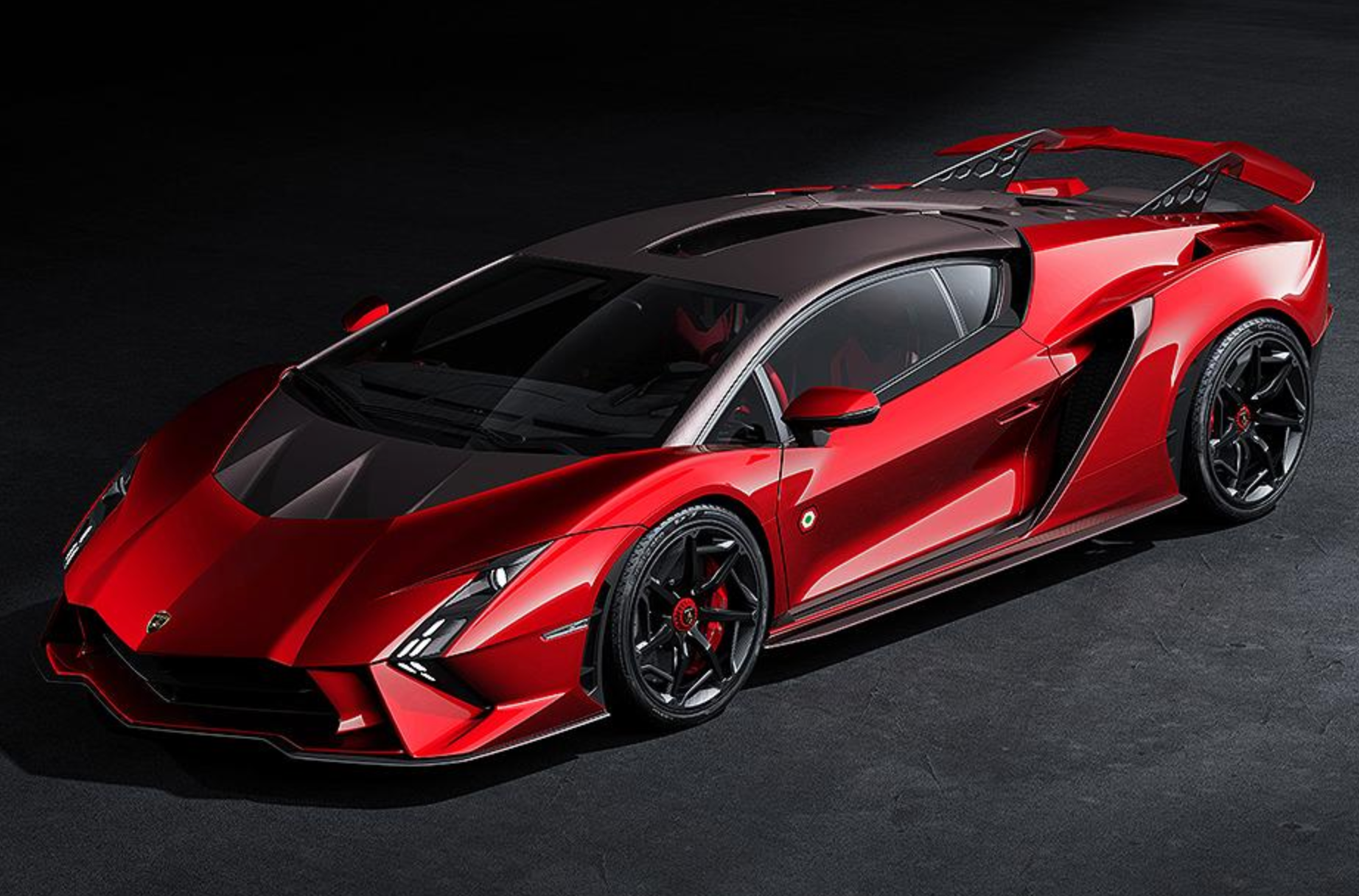 Lamborghini Invencible - Rosso Efesto - 1:18