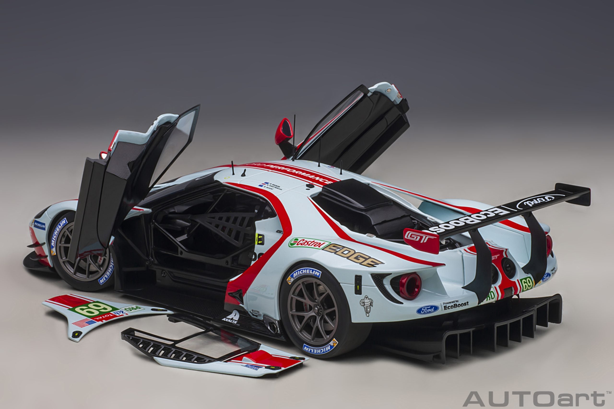 AUTOart 1:18 Ford GT GTE Pro Le Mans 24h 2019 R.Briscoe/R.Westbrook/S.Dixon #69 81913