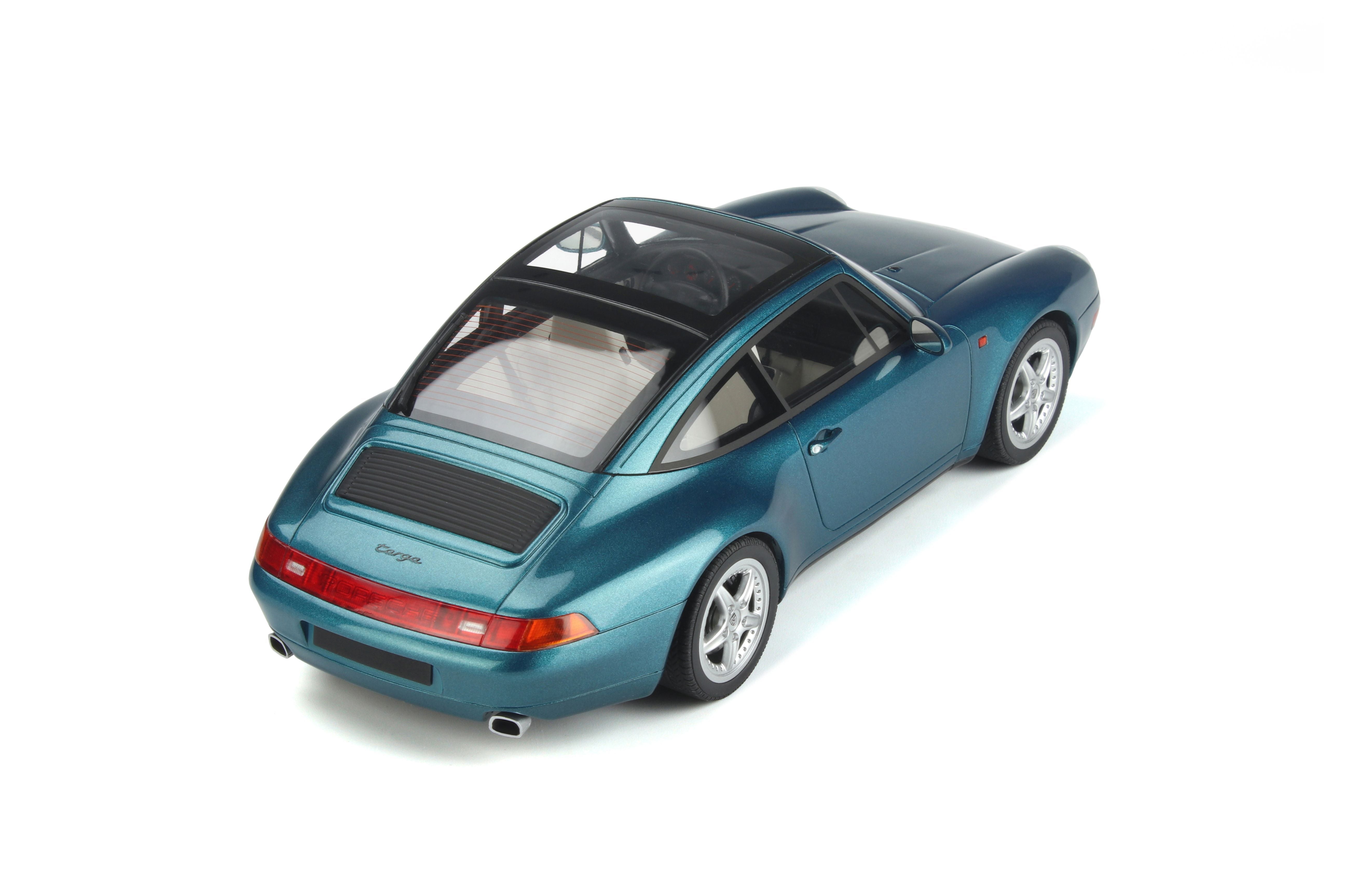 GT Spirit 1:18 1995 Porsche 911 (993) Targa Turquoise Blue GT350