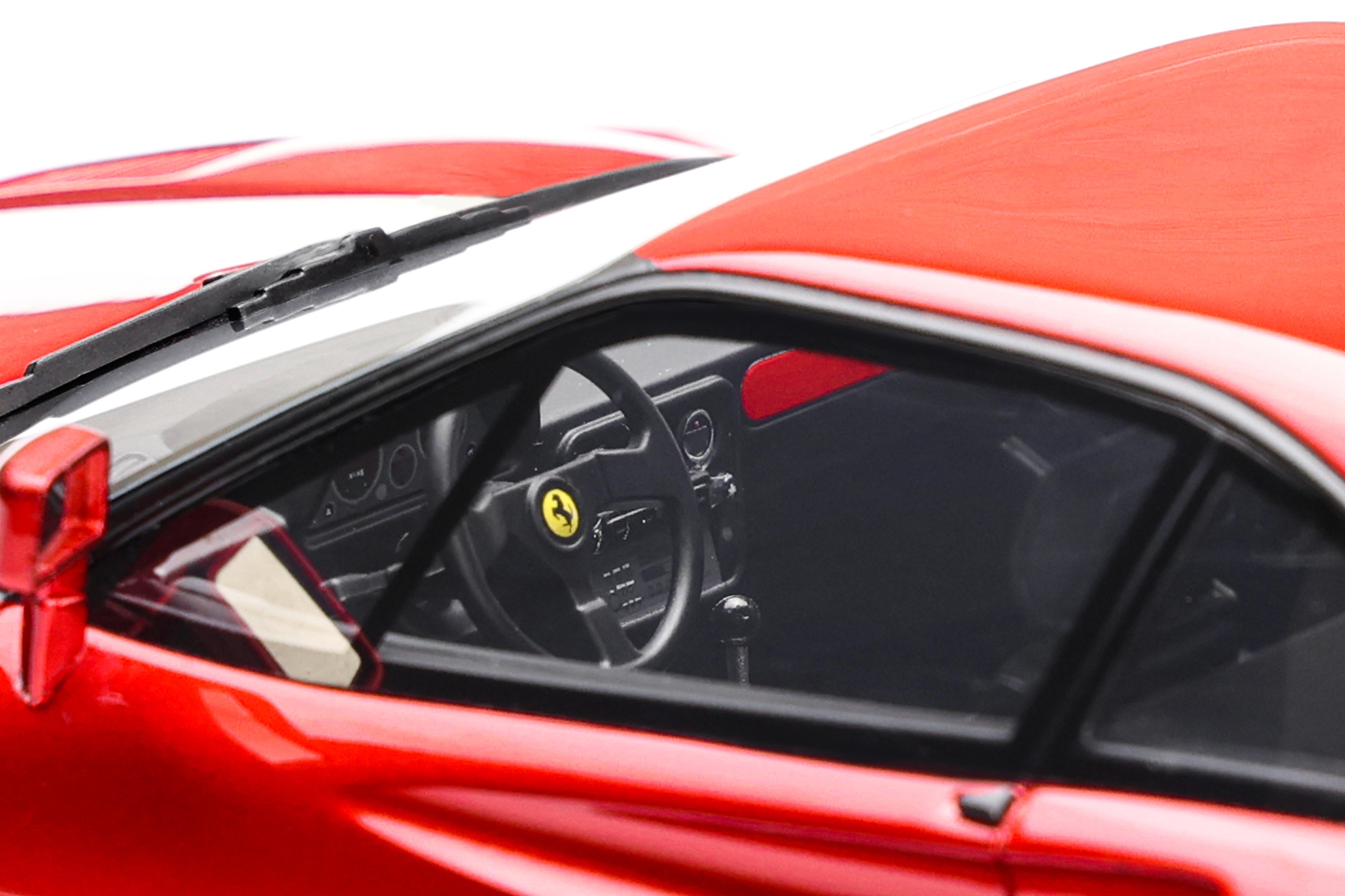 GT Spirit 1:18 2022 Khyzyl Saleem Ferrari 288 GTO Candy Red GT337