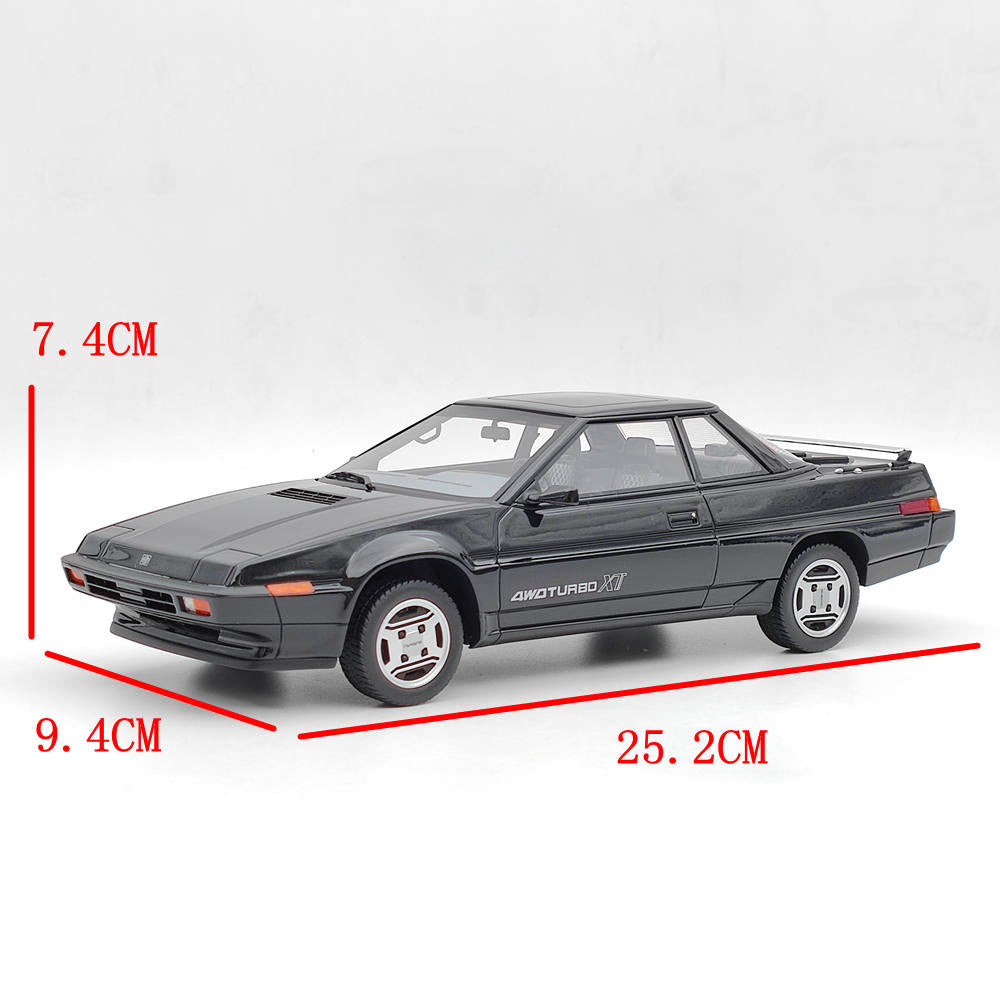 DNA Collectibles 1/18 Subaru XT Turbo 4WD 1985 DNA000141 Resin Model Car Black Toy Gift