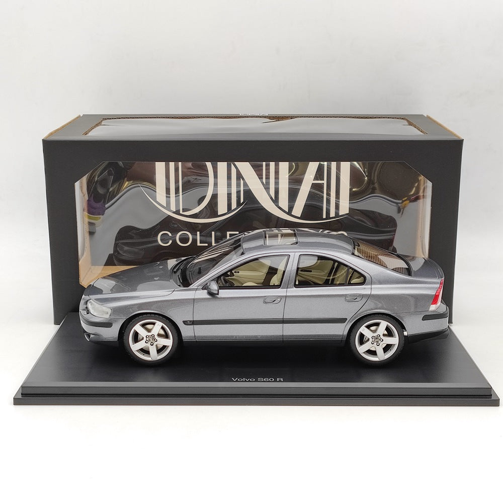 DNA Collectibles 1/18 Volvo S60 R 2003 DNA000107 Resin Model Car Grey Metallic Toy Gift