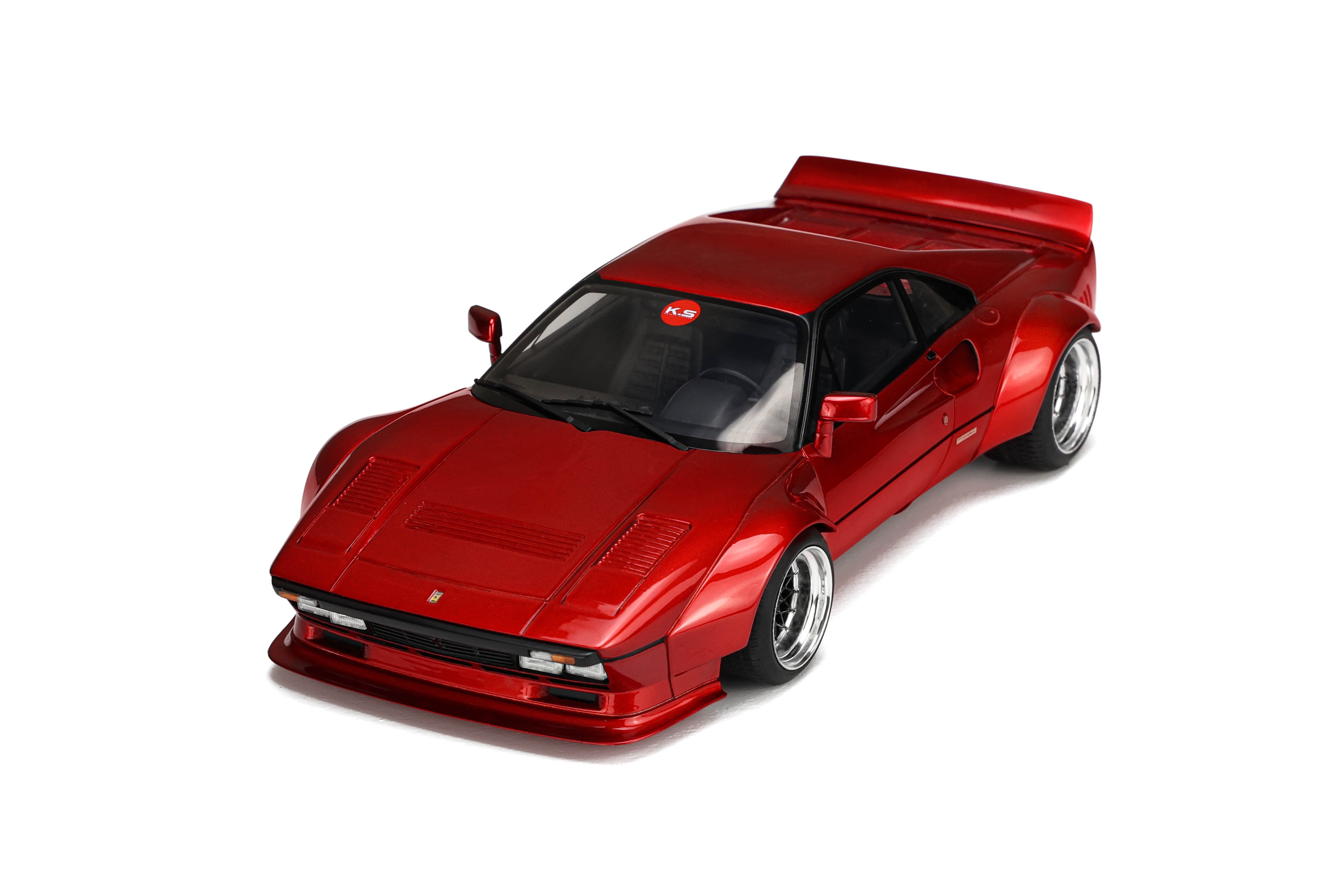 GT Spirit 1:18 2022 Khyzyl Saleem Ferrari 288 GTO Candy Red GT337