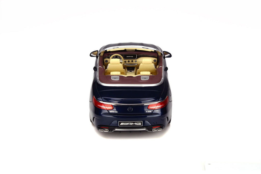 GT Spirit 1:18 Mercedes AMG S65 Convertible Blue GT153