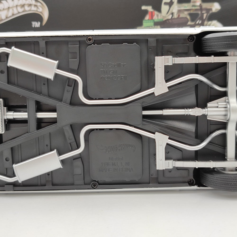 HOT WHEELS 1/18 Cadillac Ghostbusters II ECTO 1A Elite X5470 Diecast Model Toy Car Gift