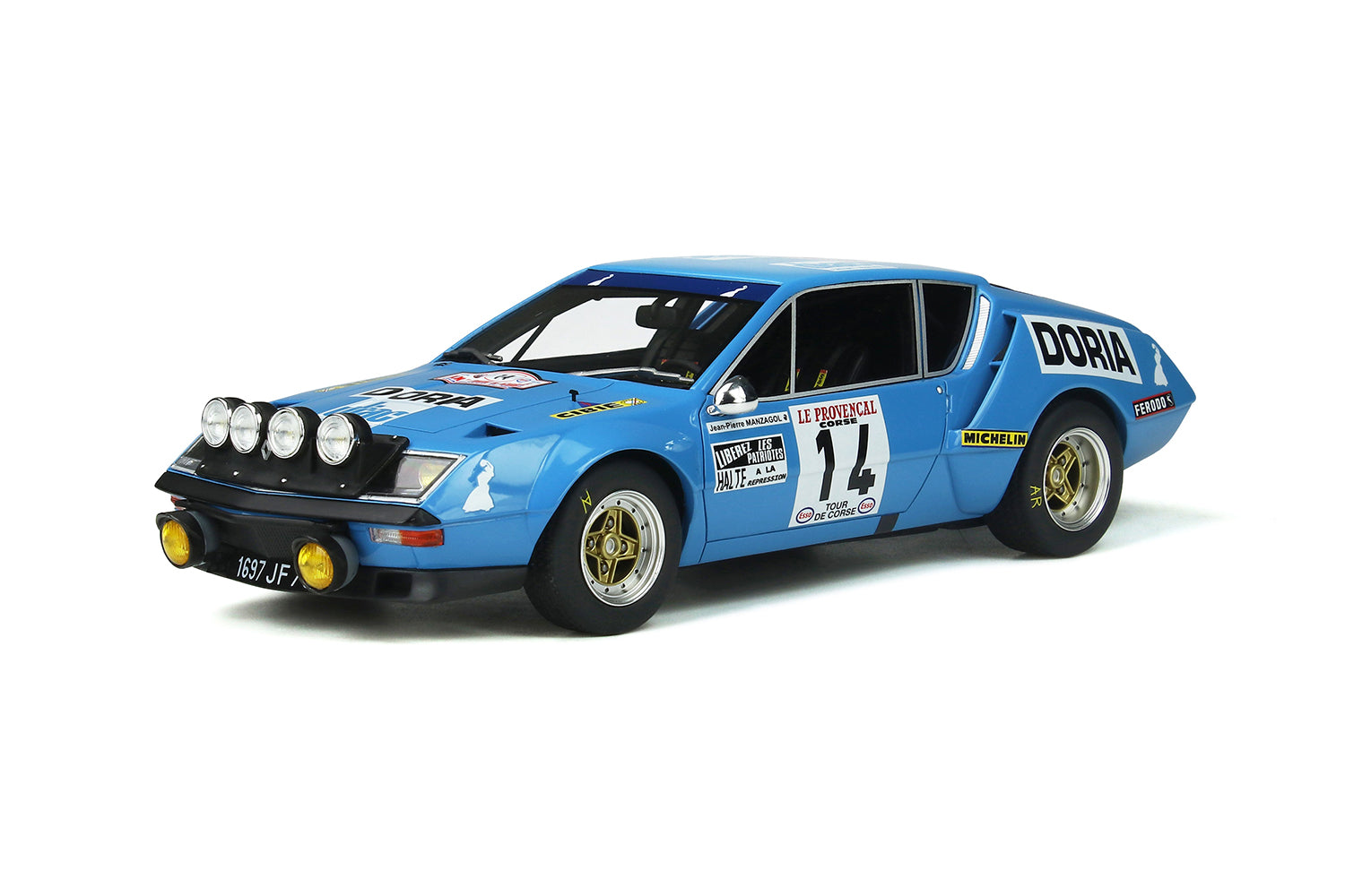 OTTO 1:18 1976 Alpine A310 1600 Gr.4 Tour de Corse #14 OT813