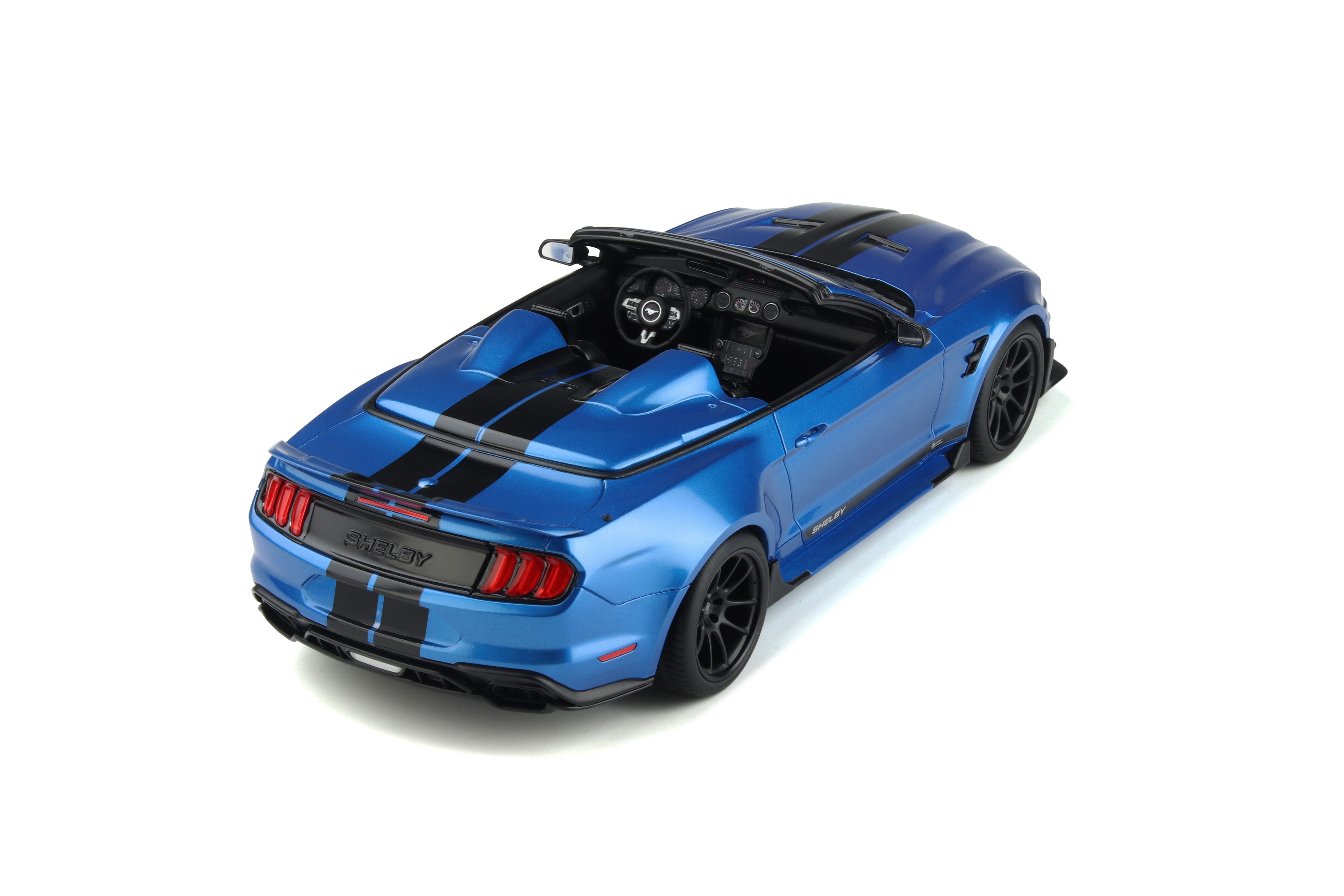 GT Spirit 1:18 2022 Ford Shelby Super Snake Speedster Velocity Blue GT398