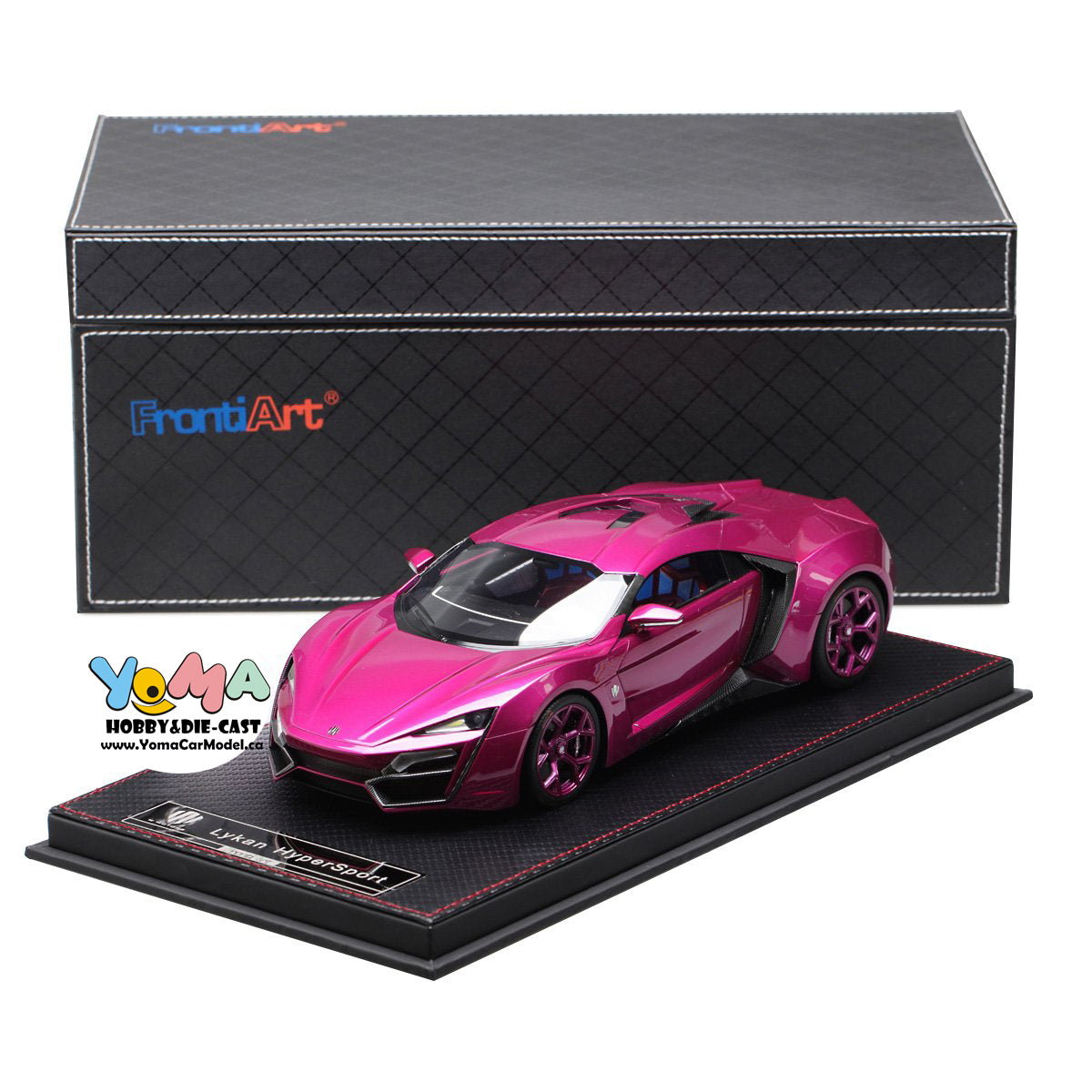 Frontiart 1:18 W Motors Lykan Hypersport Purple Red F030-36
