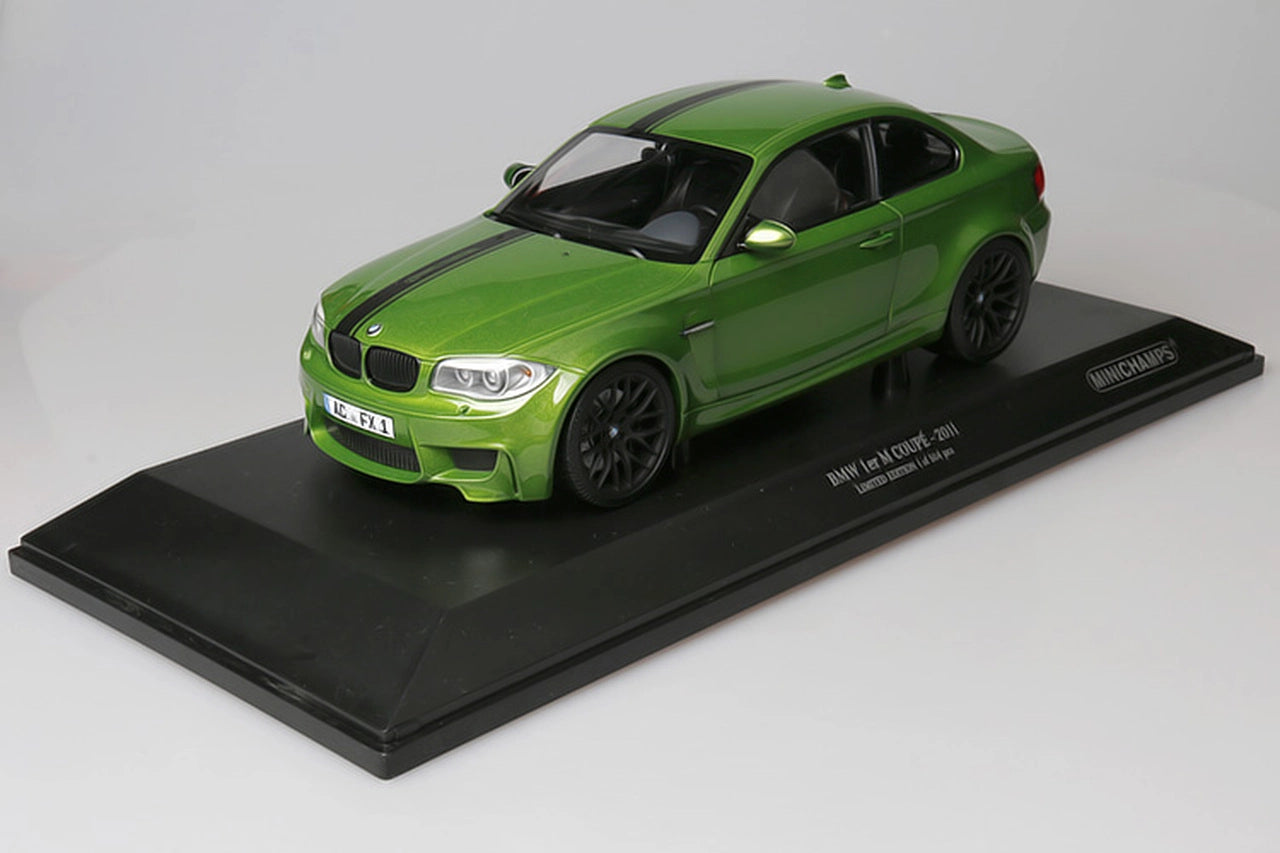Minichamps 1:18 BMW 1er M Coupe 2011 Green 110020024