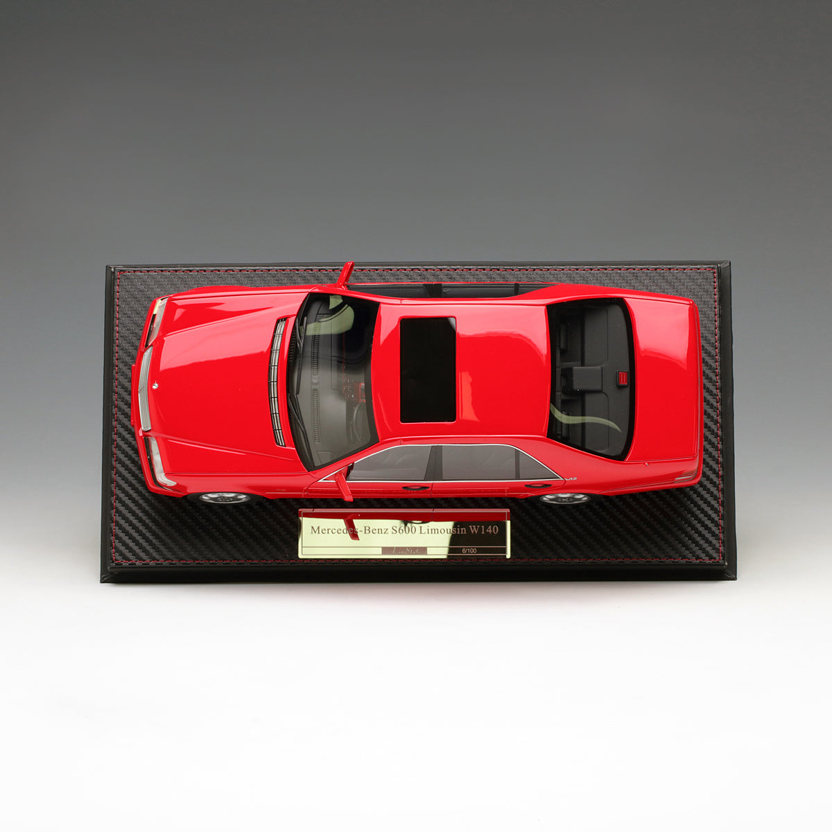 Frontiart AvanStyle 1:18 Mercedes Benz S600 W140 Limousine 1997 Red AS007-06