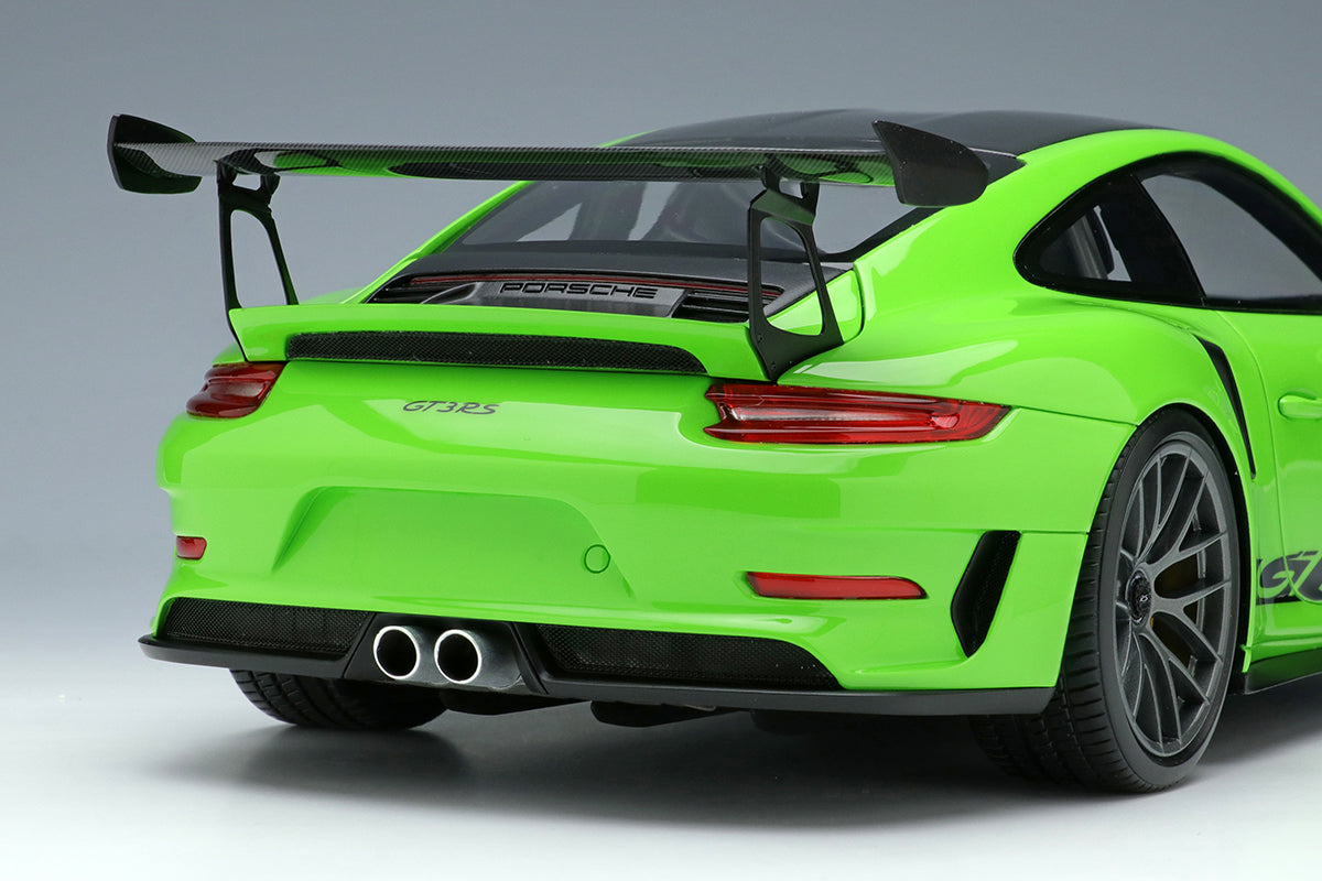 *PREORDER* Make Up Co., Ltd / EIDOLON 1:18 Porsche 911 (991.2) GT3 RS Weissach Package 2019 in Lizard Green