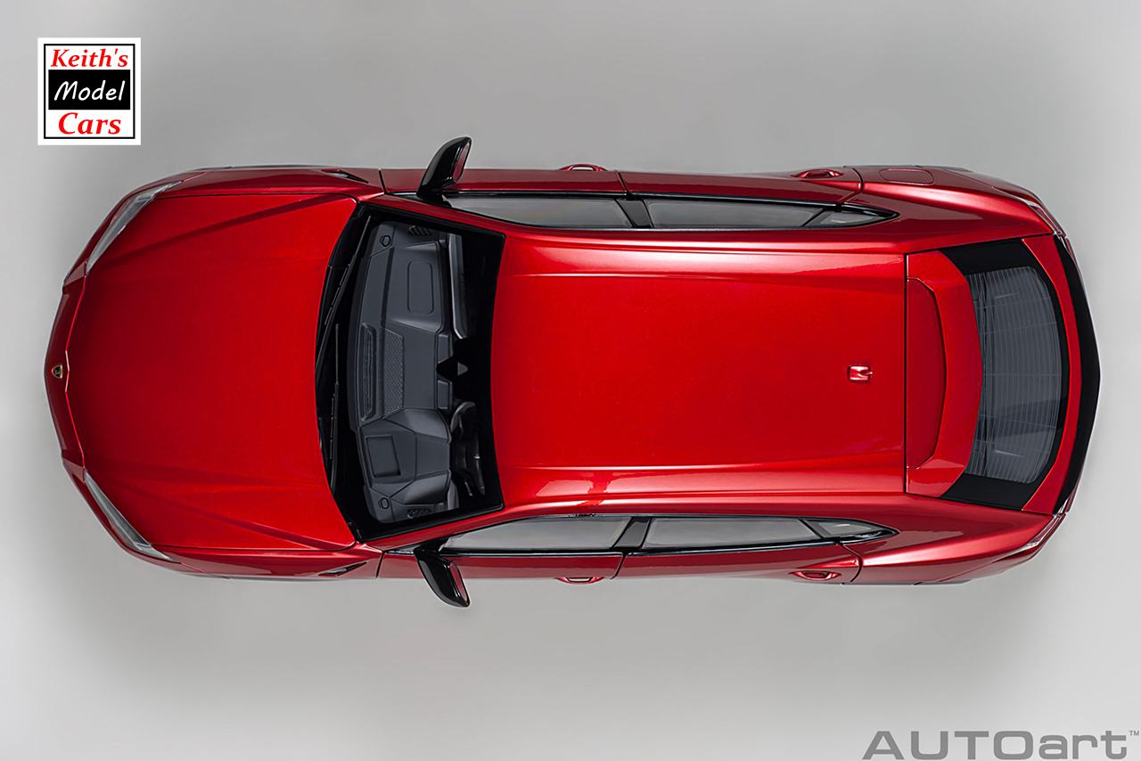 [1/18 Scale] Lamborghini Urus in Rosso Efesto by AUTOart Models