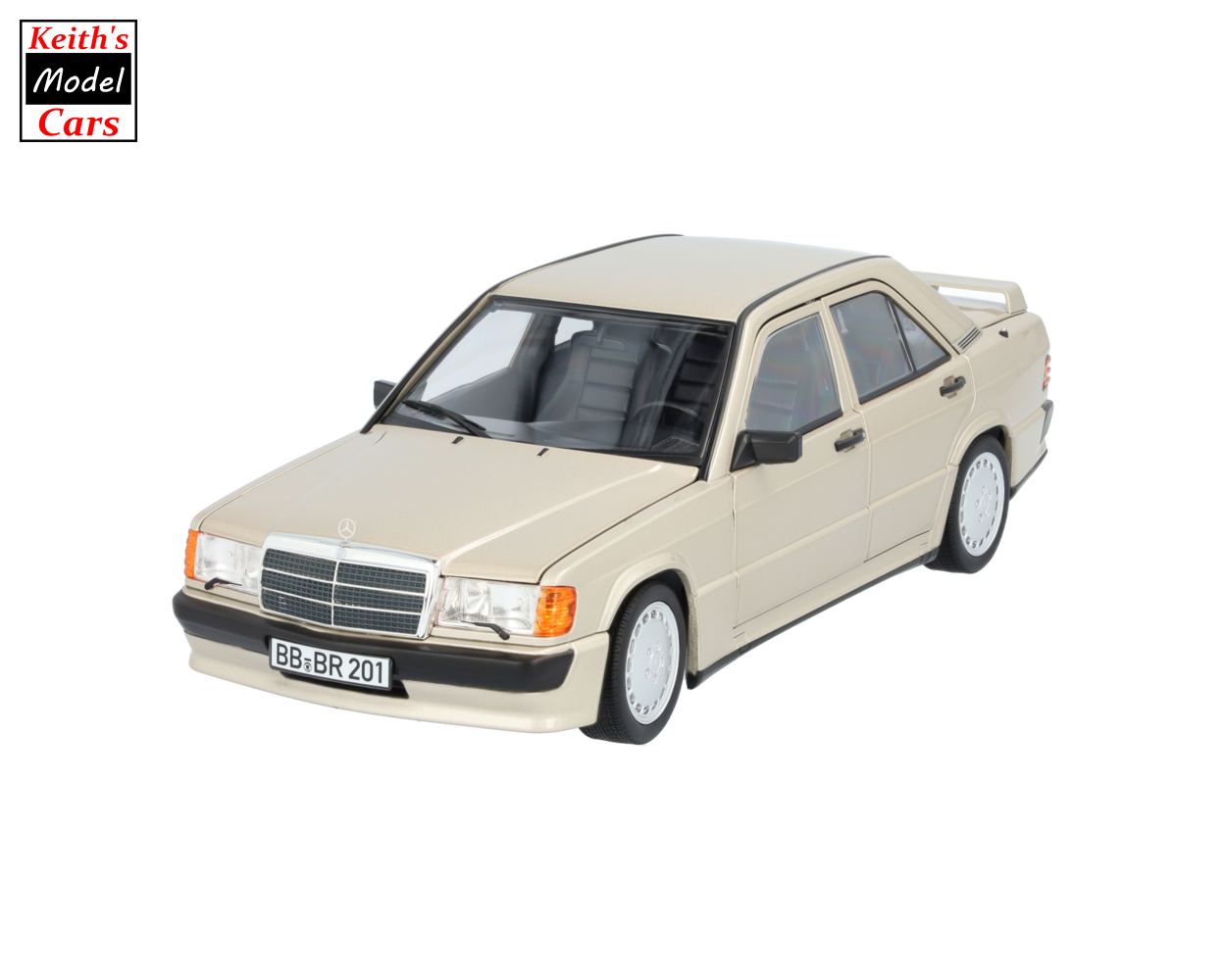 [1/18 Scale] Mercedes-Benz (W201) 190E 2.3-16 in Rauchsilber/Smoke Silver by Norev