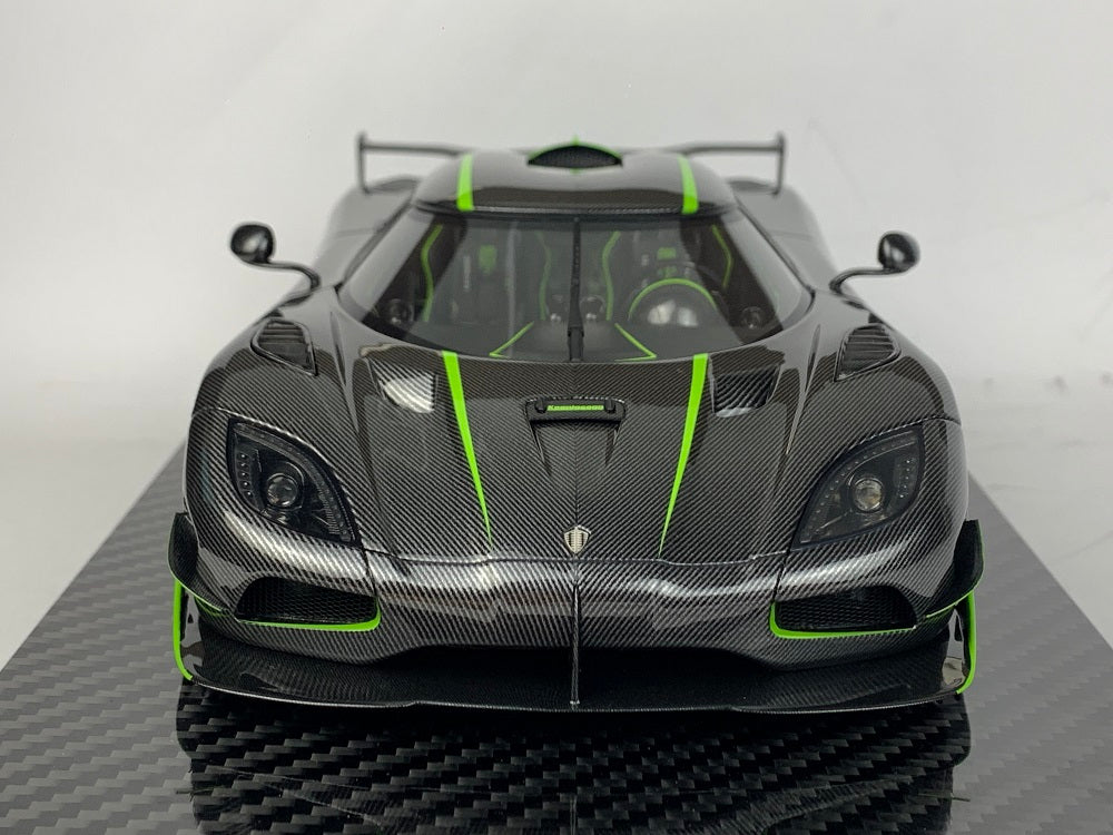 Koenigsegg Agera R+ - 7082 Nordic Ghost Super Running - 1:18