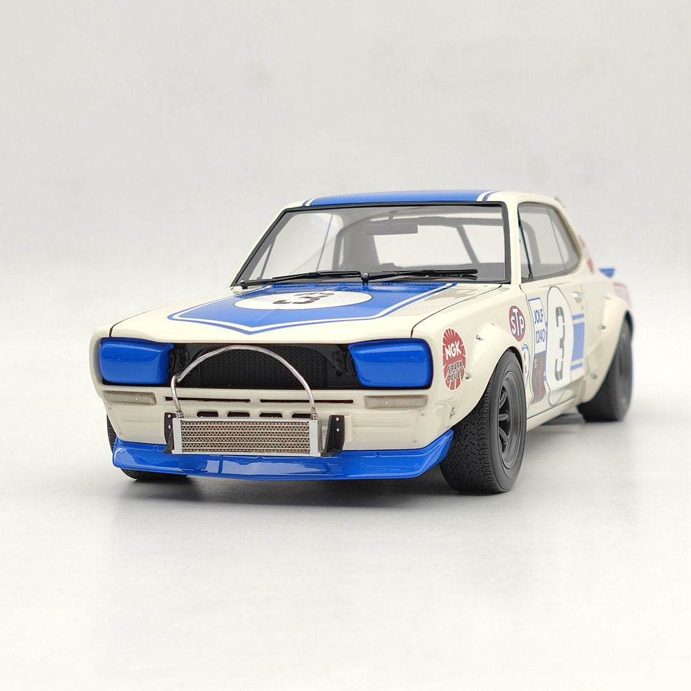 Ignition Model IG2018 1:18 Nissan Skyline 2000 GT-R (KPGC10) #3 1971 Resin Car Toys Gift