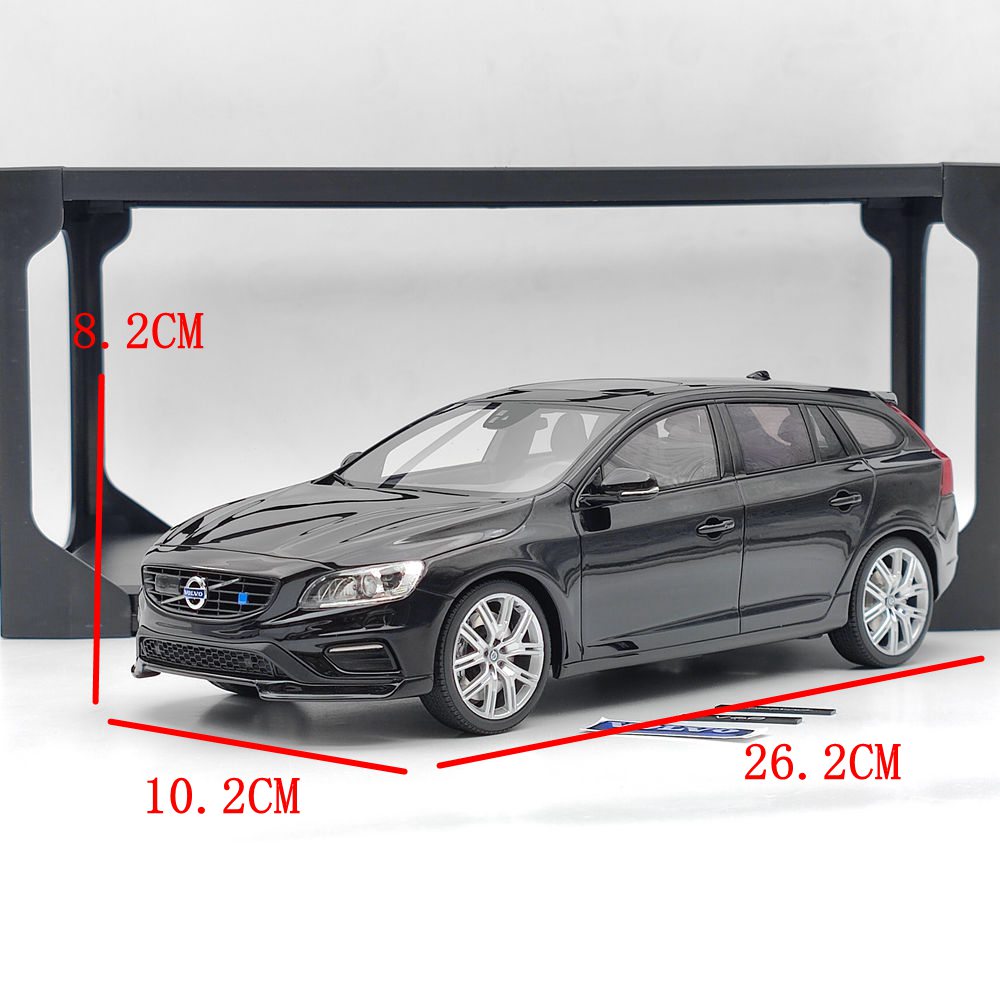 DNA Collectibles 1/18 Volvo V60 Polestar Engineered DNA000124 Resin Model Black Toys Car Gift