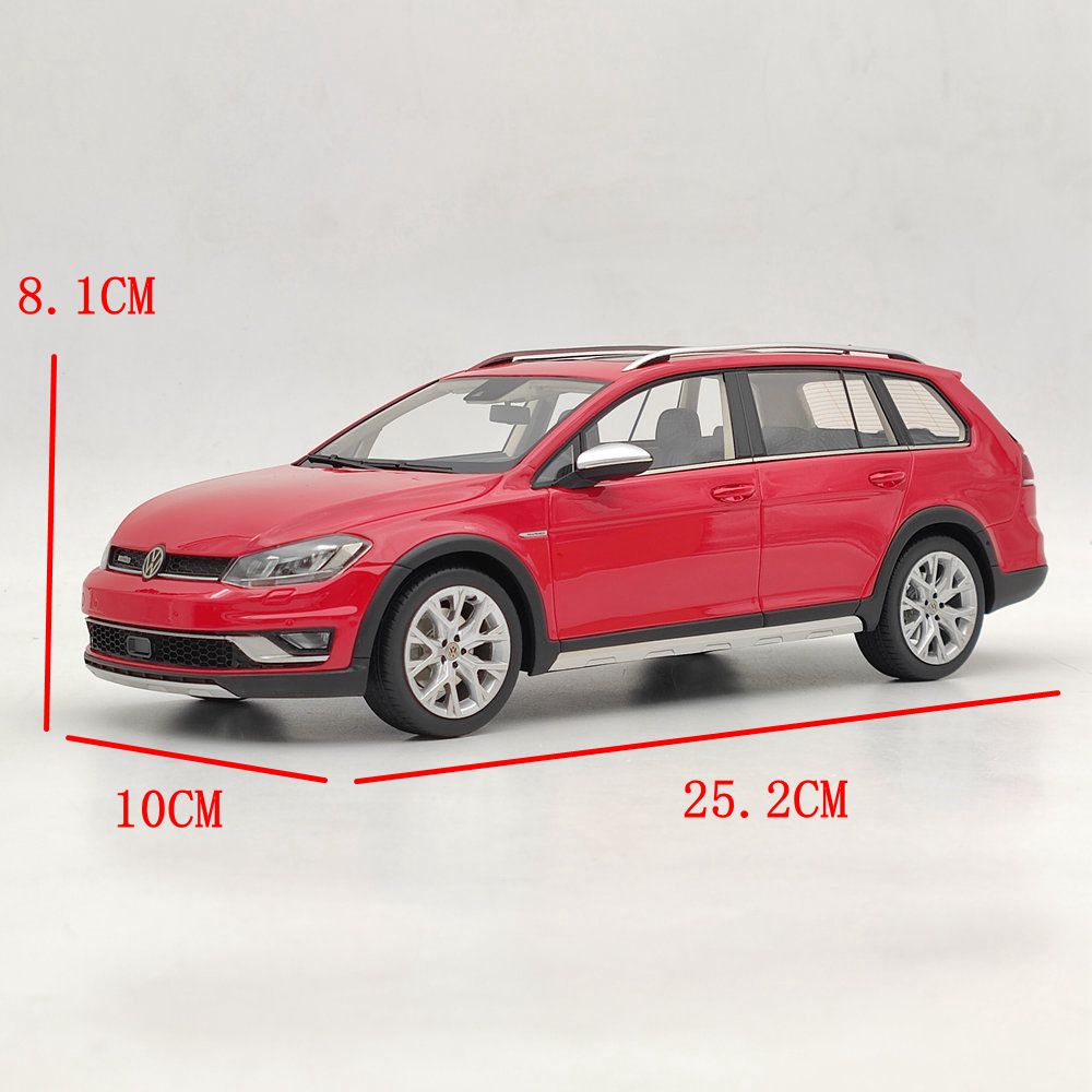 DNA Collectibles 1/18 Volkswagen Golf 7 Alltrack DNA000035 Resin Model Car Red Toys Gift