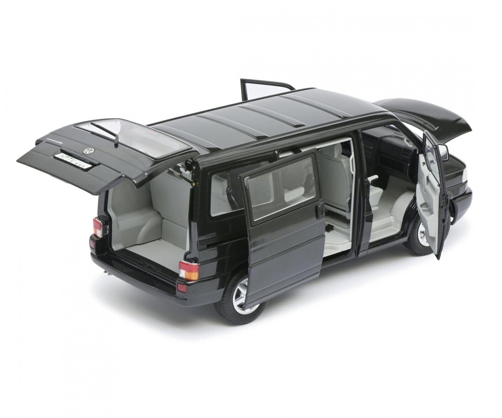 Schuco 1:18 Volkswagen T4b Caravelle Black 450041600