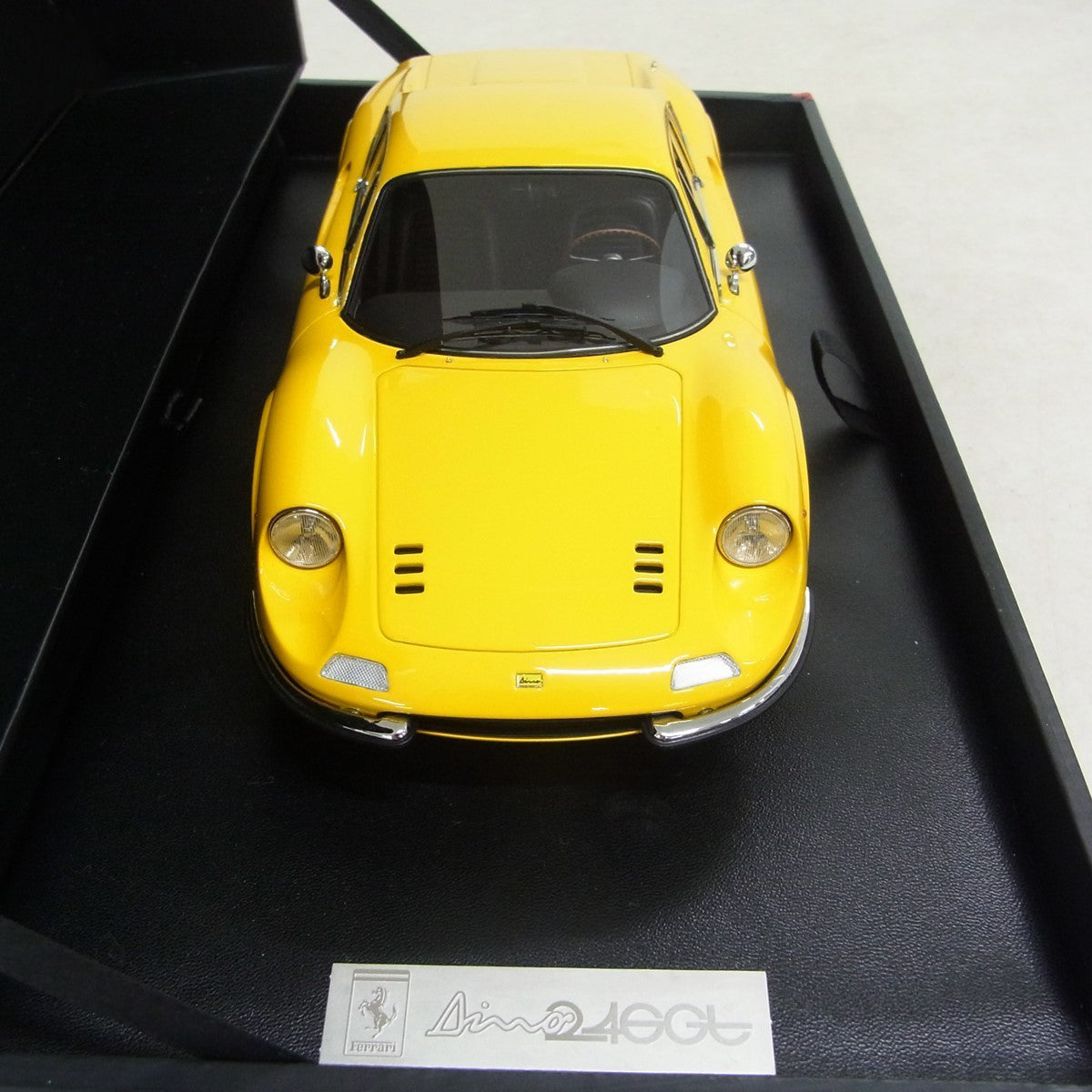 Kyosho 1:18 Ferrari Dino 246 GT Type L Yellow PMK1804Y