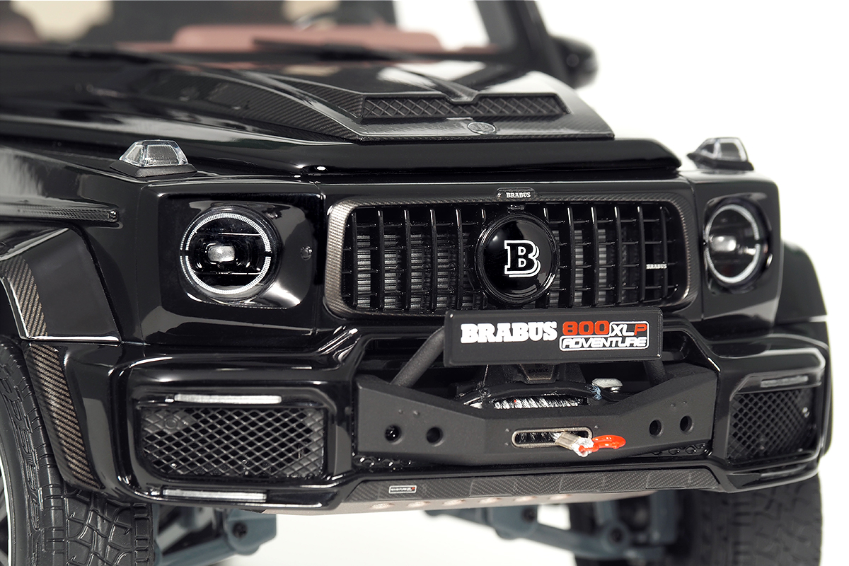 Brabus G 800 Adventure XLP 2020 Obsidian Black 1:18 by Almost Real