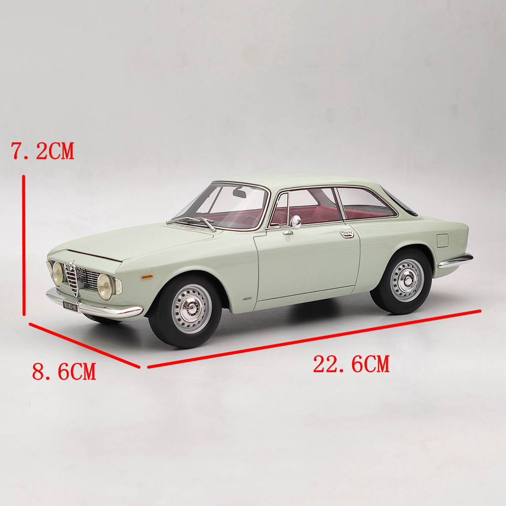 MITICA 1/18 Alfa Romeo Giulia 1600 Sprint GT 1963 MITICA100010 Azzurro Spaziov Resin Model Car Gift