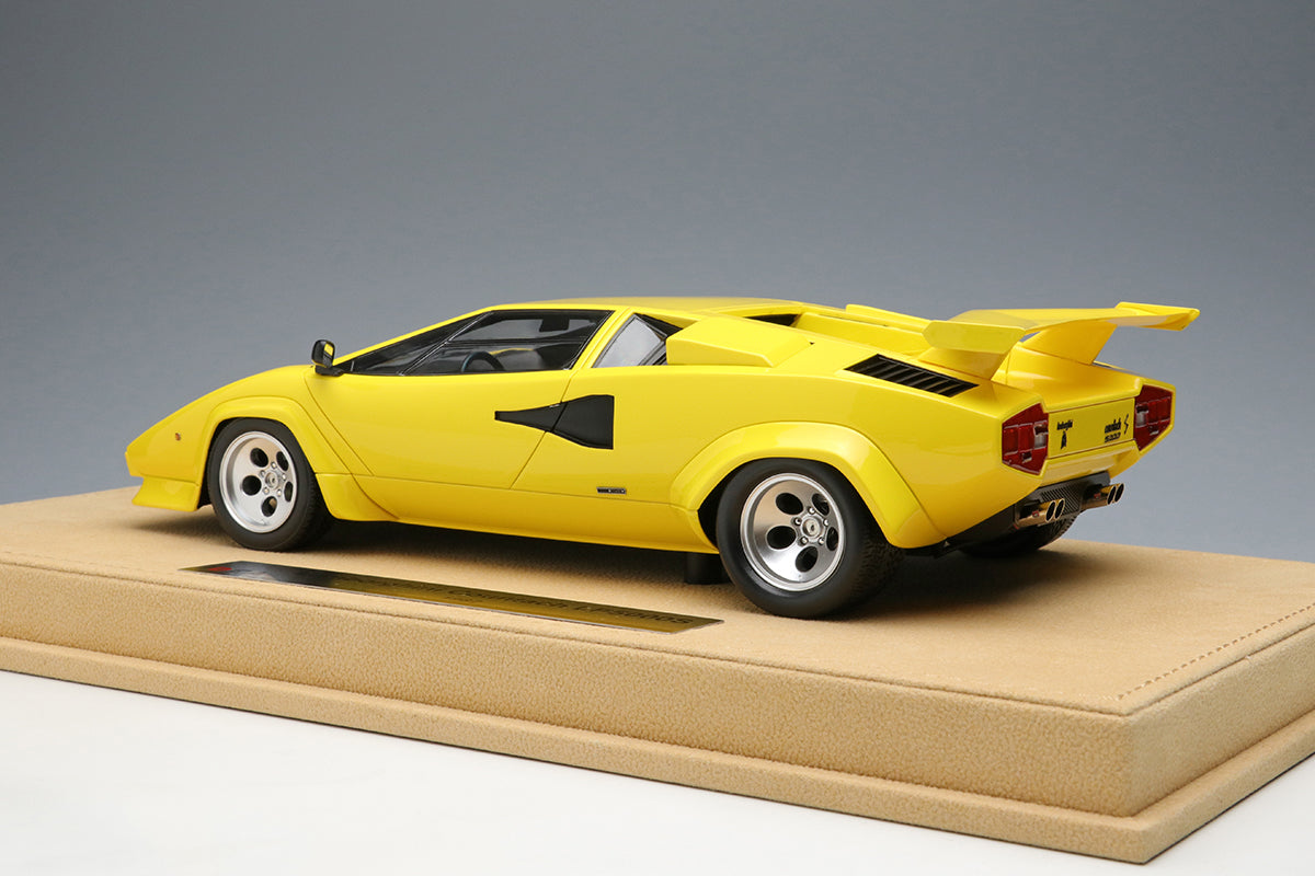 Lamborghini Countach LP5000S 1982 - yellow - 1:18