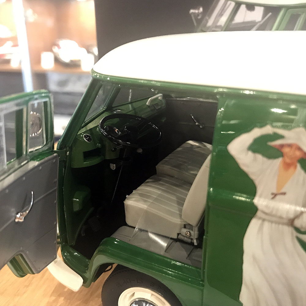 Schuco 1:18 Volkswagen T1b transporter Persil Year 1959-63 green 450036600