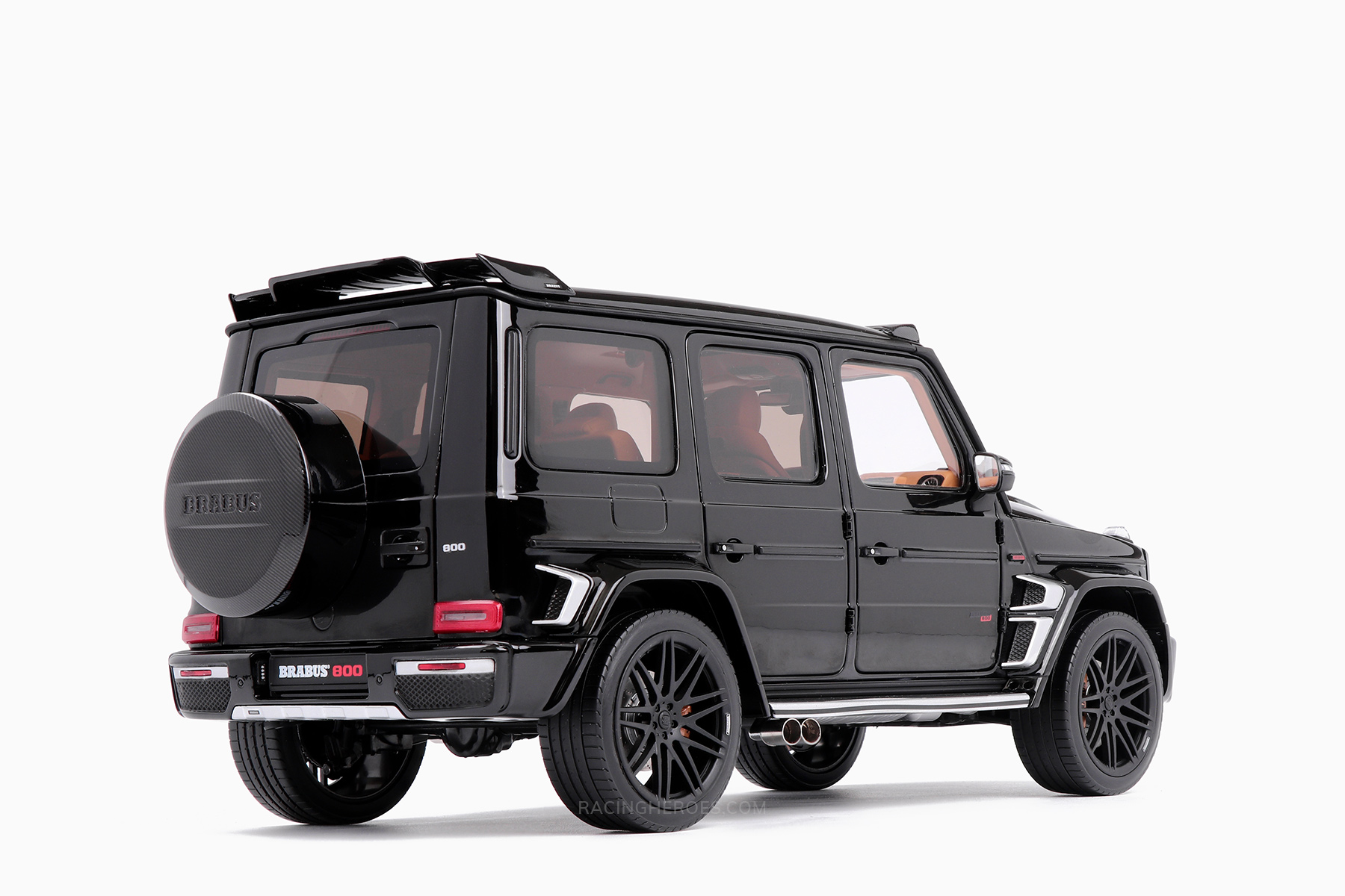 Brabus G-Class Mercedes AMG G 63 2020 Black 1:18 by Almost Real
