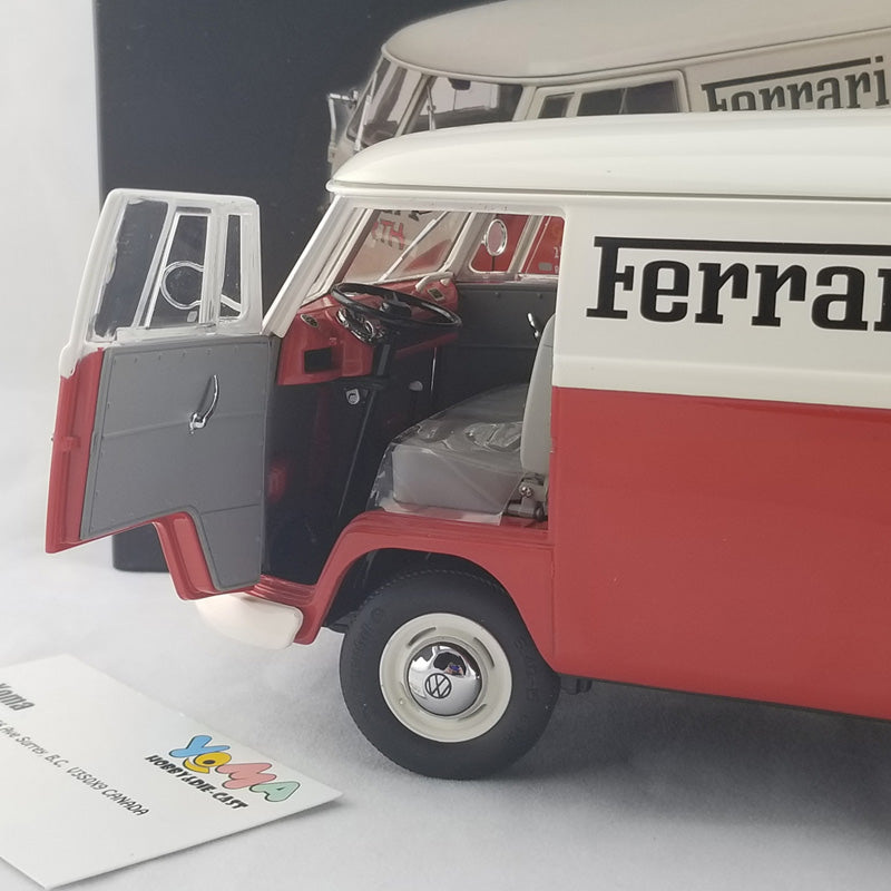 Schuco 1:18 Volkswagen T1b Ferrari Automobile box van Francorchamps 450036700