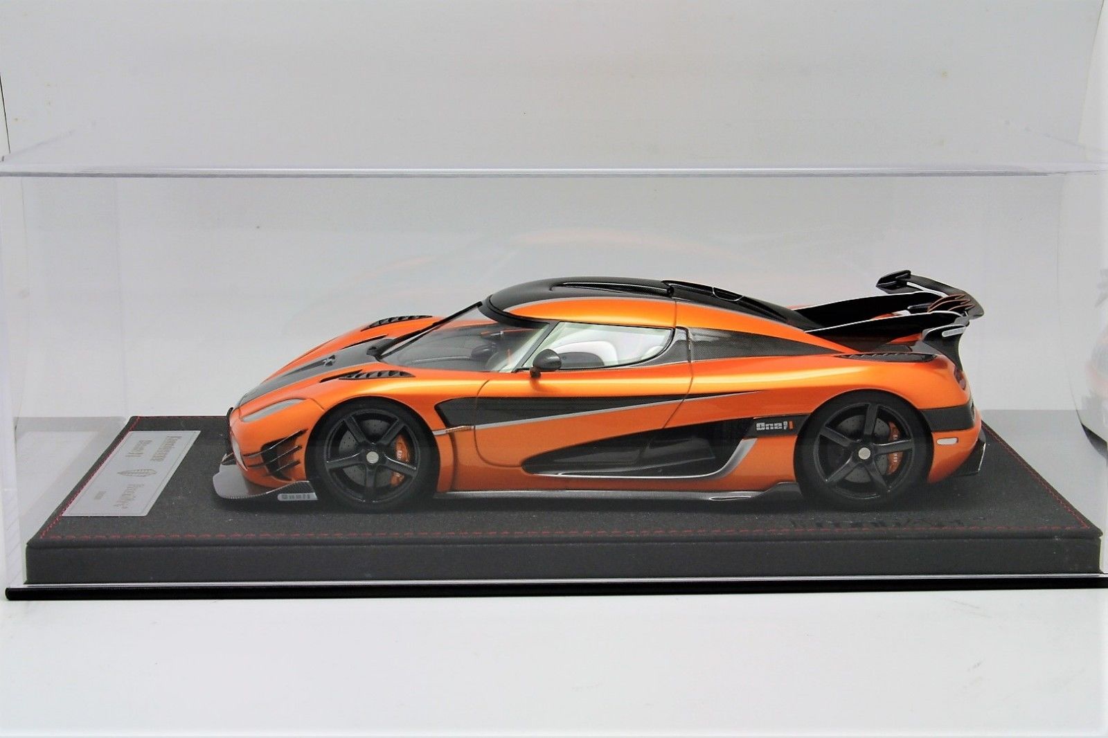 Frontiart 1:18 Koenigsegg Agera RS One of 1 Orange Carbon F055-18