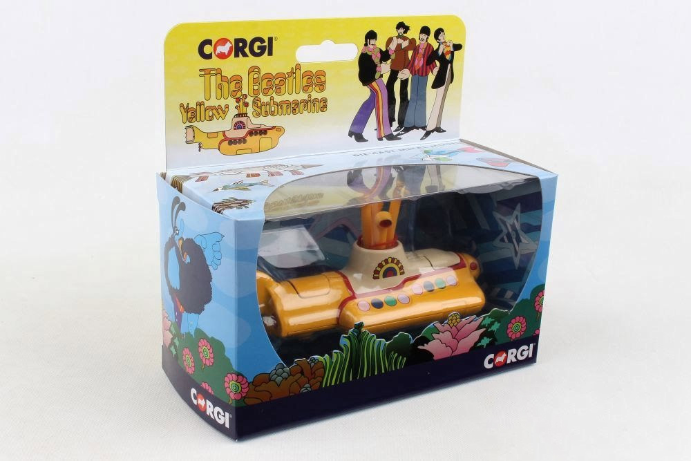 The Beatles Yellow Submarine, Yellow - Corgi CG05401 - Diecast Model Toy Car